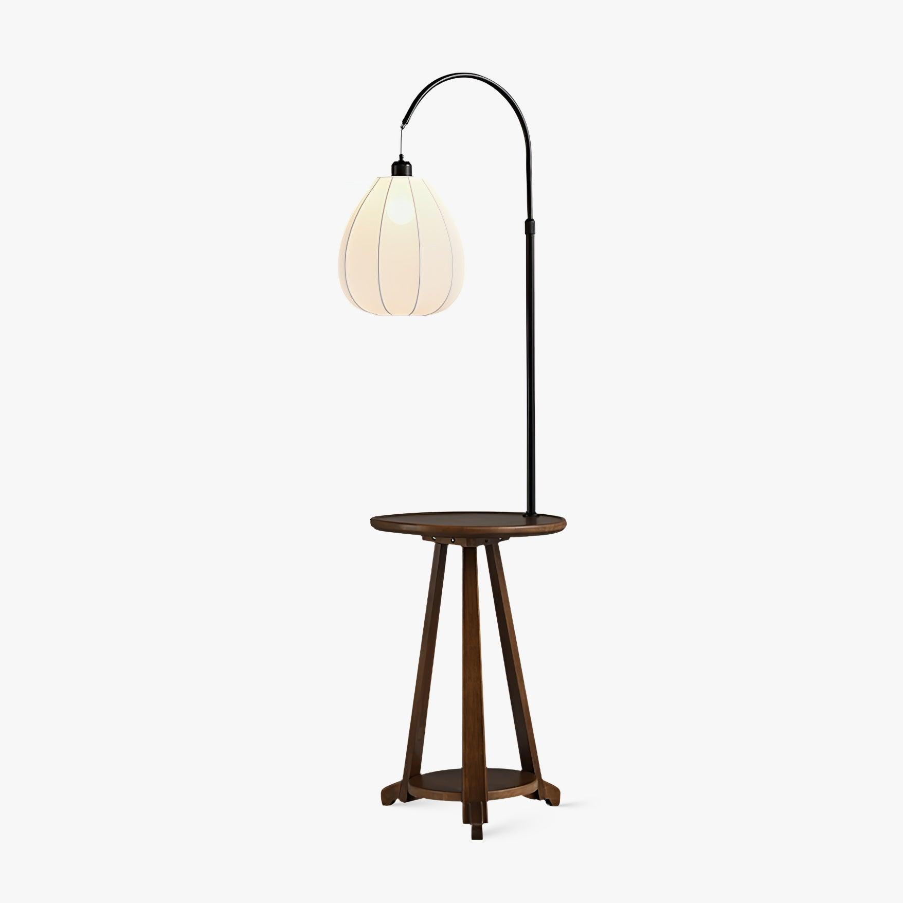 Arc Side Table Floor Lamp - Lumpaz