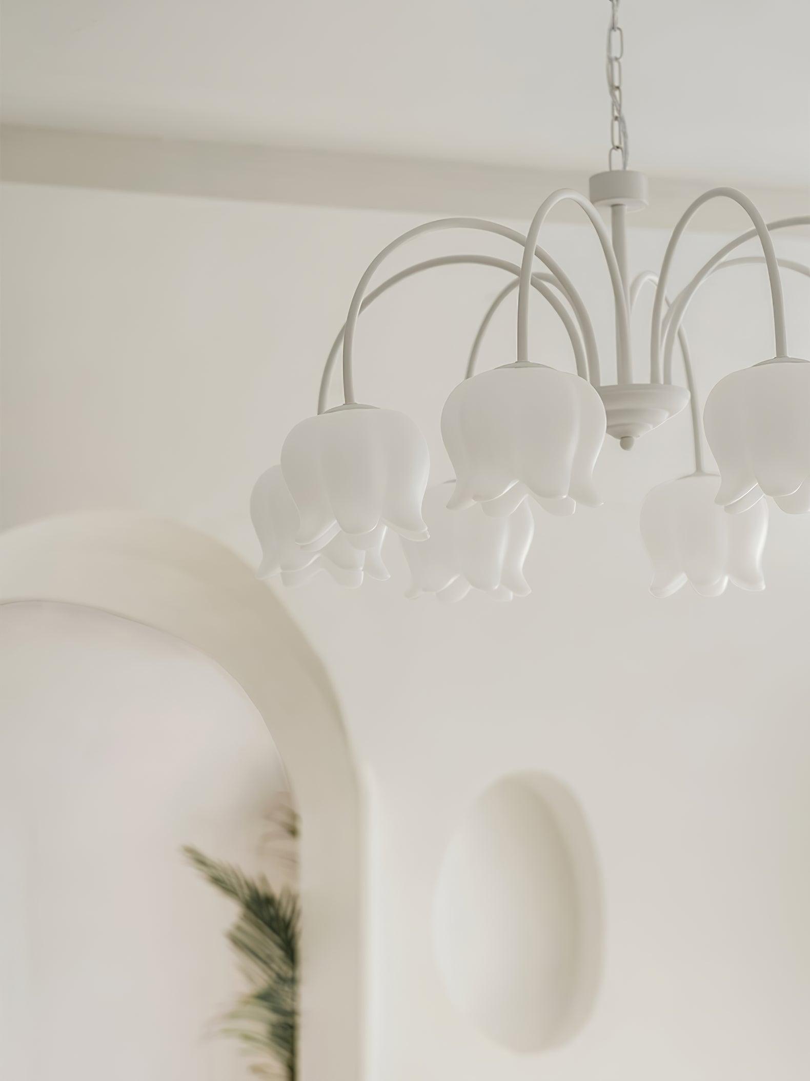 Curved Arm Bell Chandelier - Lumpaz