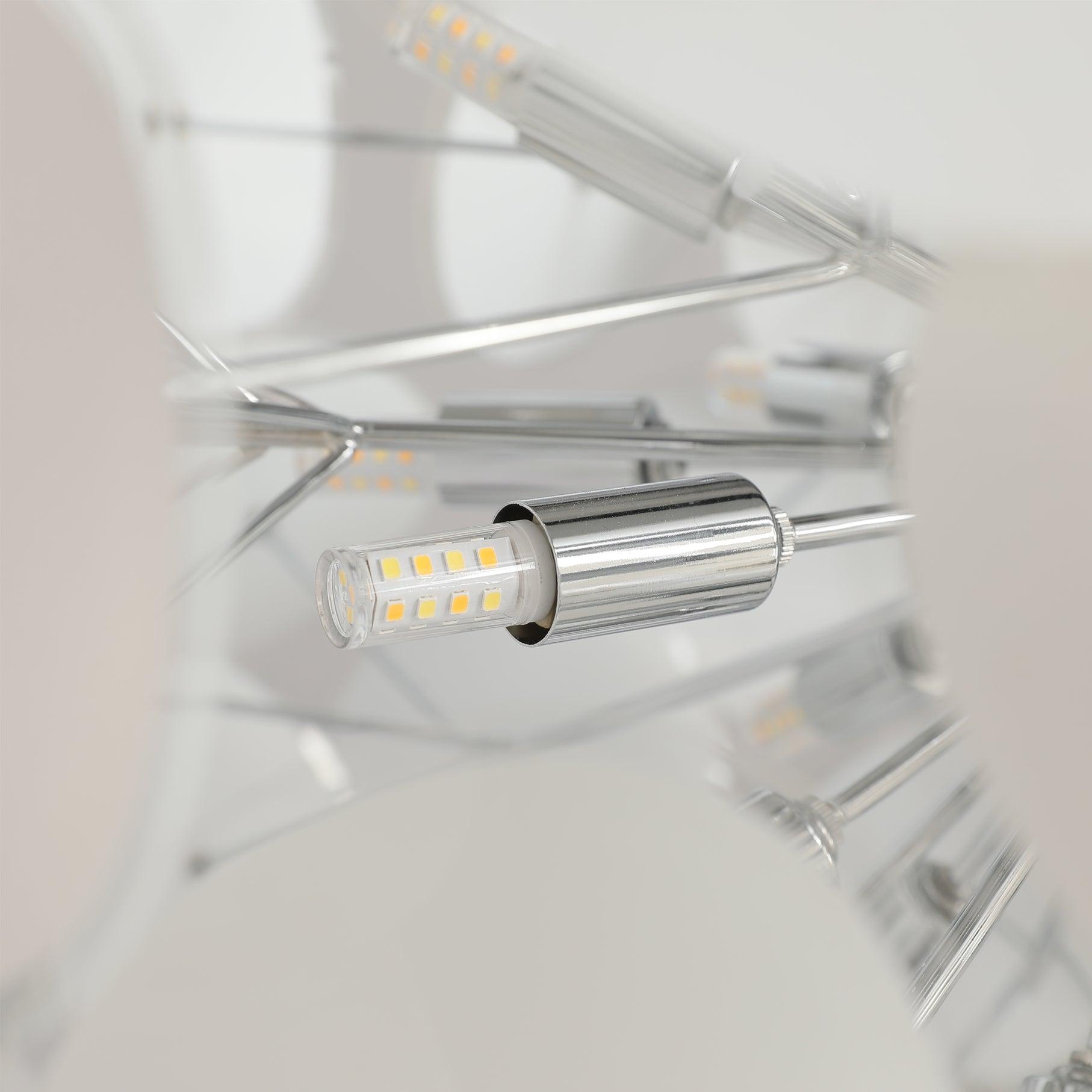 Poppy Glass Chandelier - Lumpaz