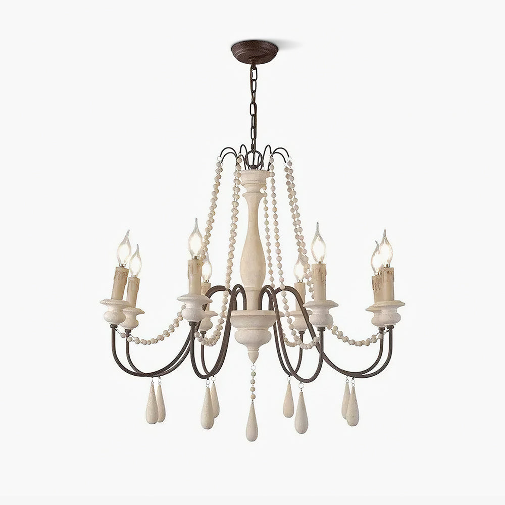 Candle Style Beaded Chandelier - Lumpaz