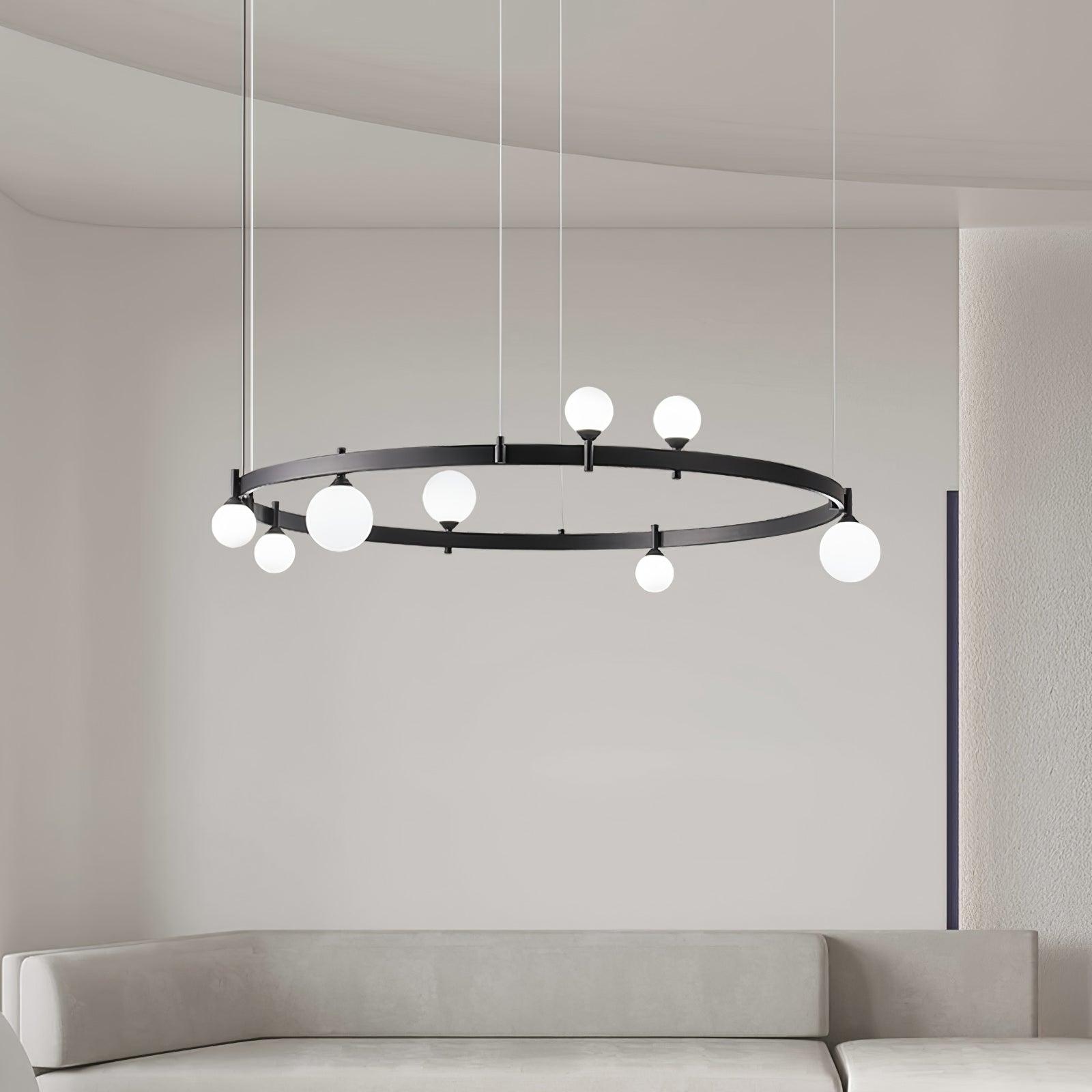 Pomi Round Chandelier - Lumpaz