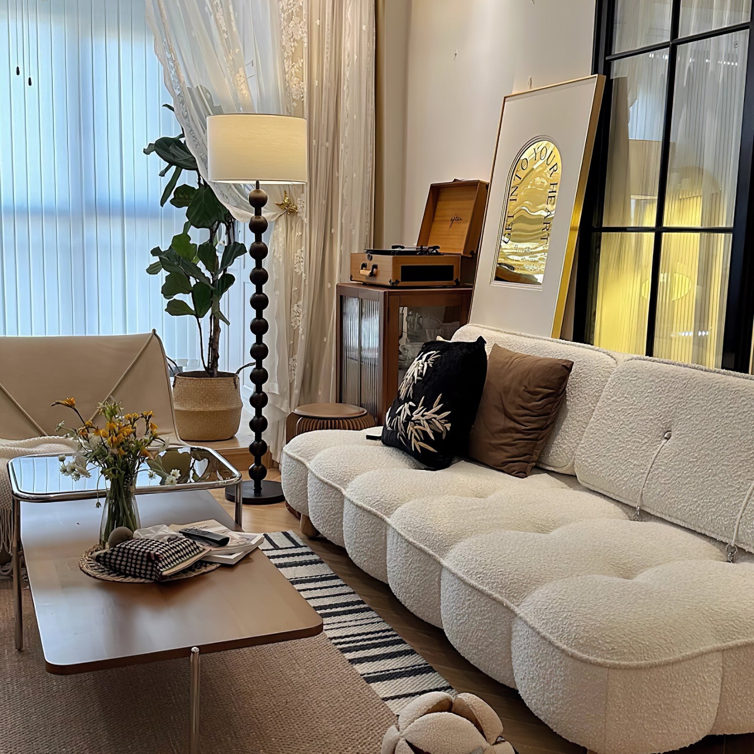 Hugo Barbell Floor Lamp - Lumpaz
