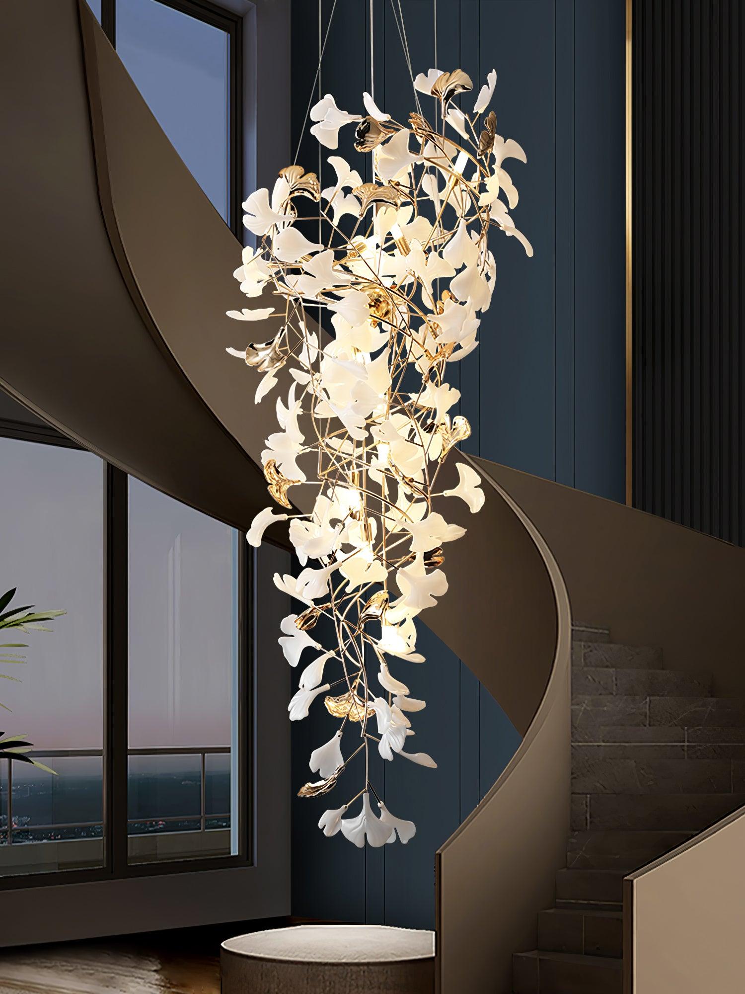 Gingko Ojo Chandelier - Lumpaz