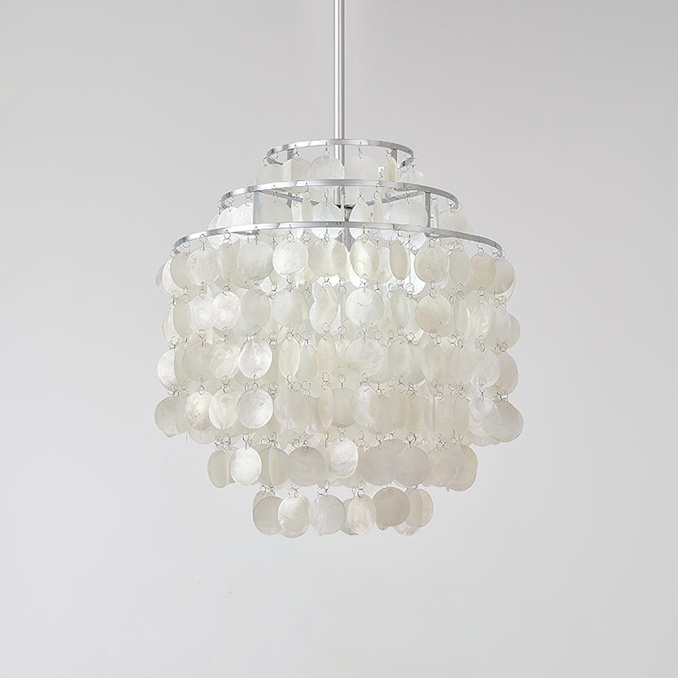 Round Shell Chandelier B - Lumpaz