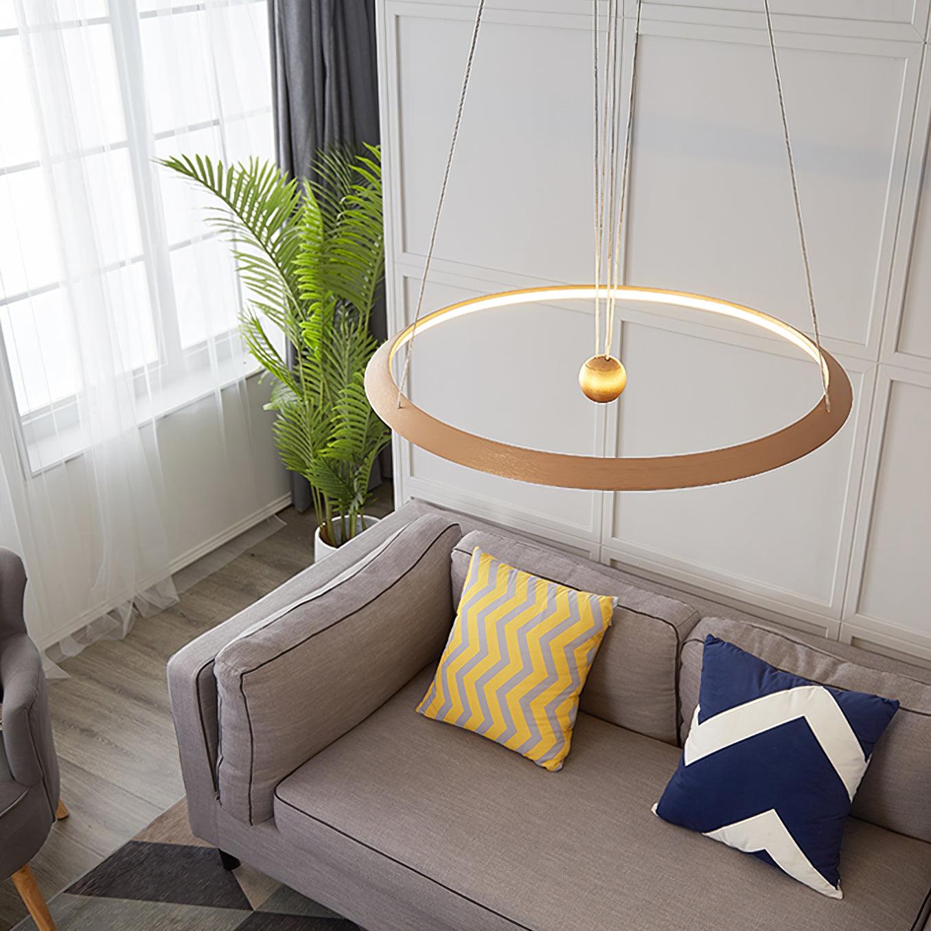 Circular LED Chandelier - Lumpaz