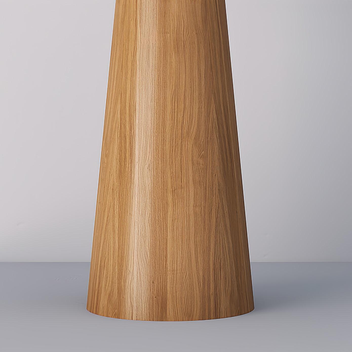 Tilt Hat Wooden Floor Lamp - Lumpaz