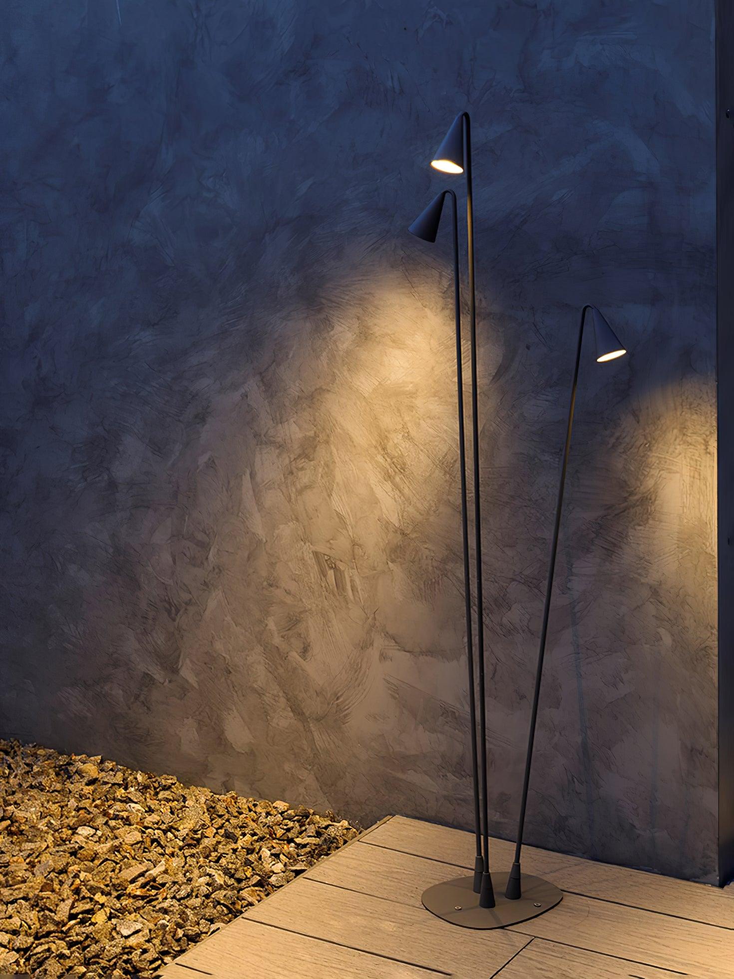 Bellflower Outdoor Floor Lamp - Lumpaz