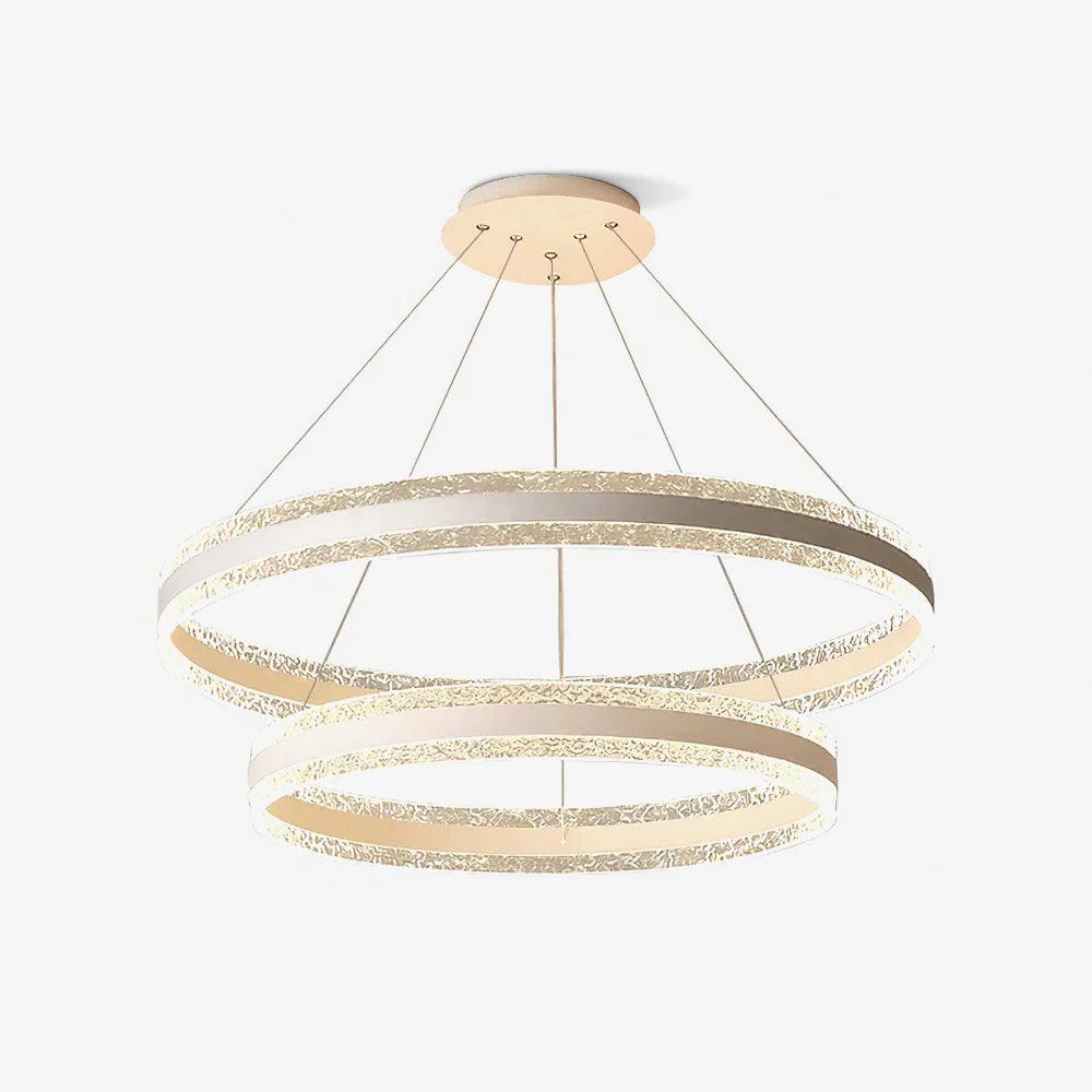 Modern Circle LED Chandelier - Lumpaz