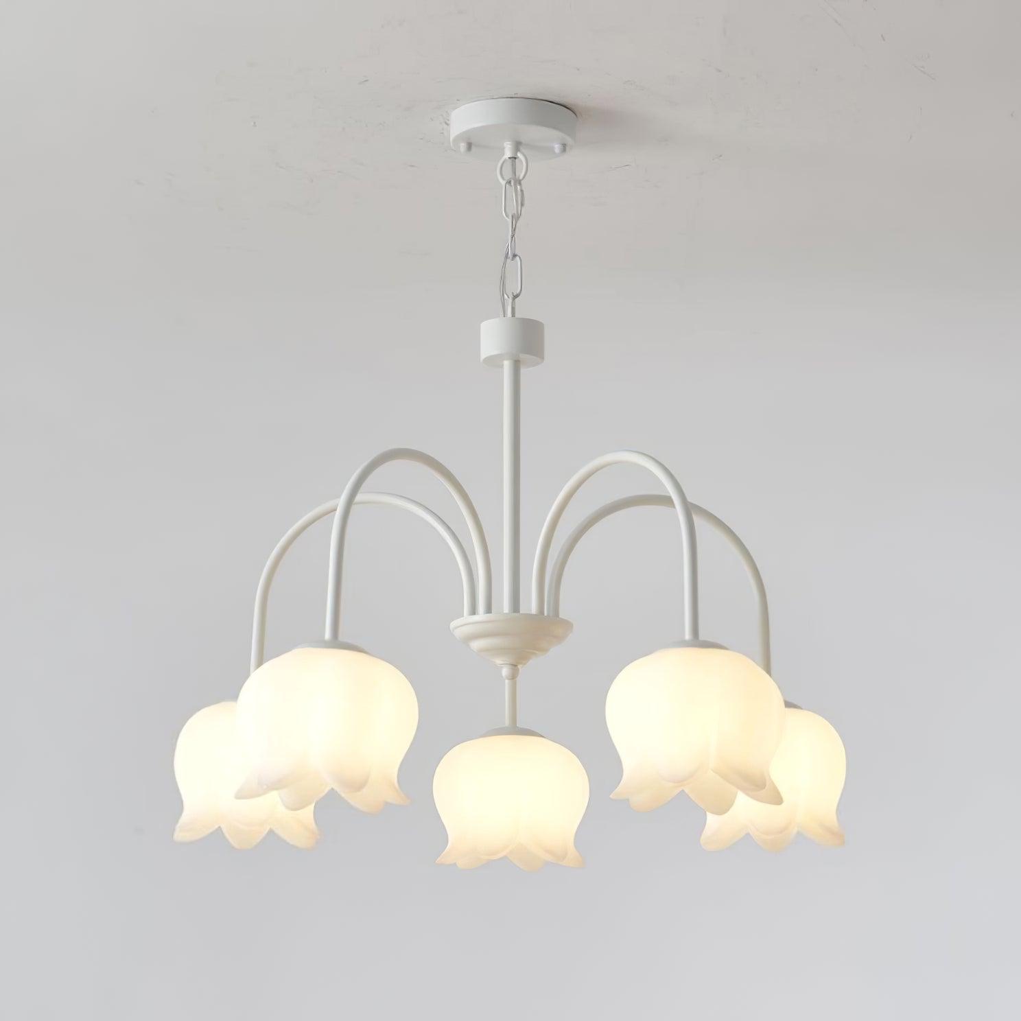 Curved Arm Bell Chandelier - Lumpaz