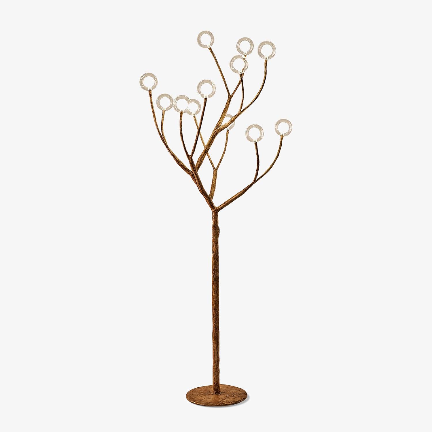 Imitation Wood Floor Lamp - Lumpaz