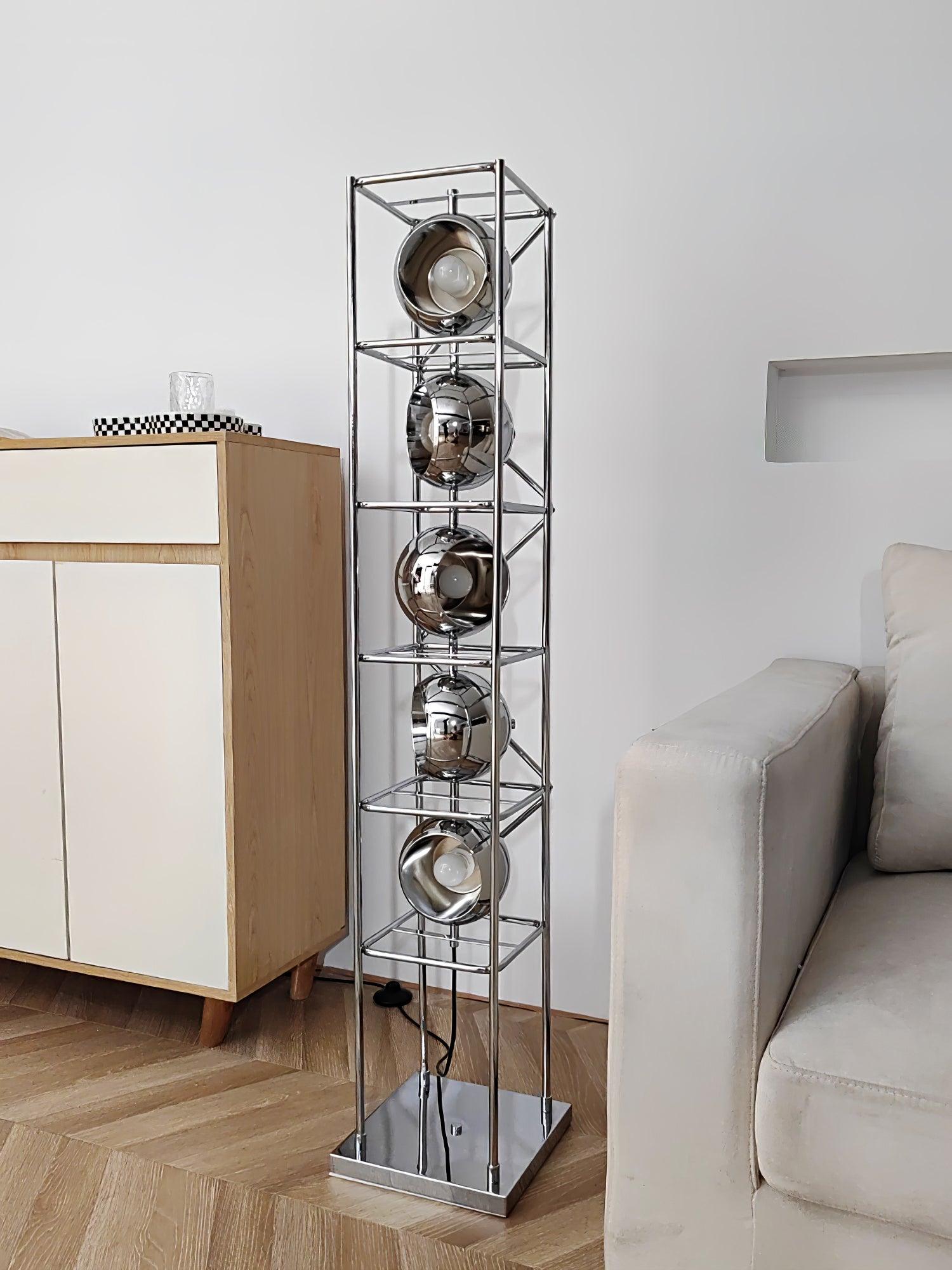 Tower of Spheres Floor Lamp - Lumpaz
