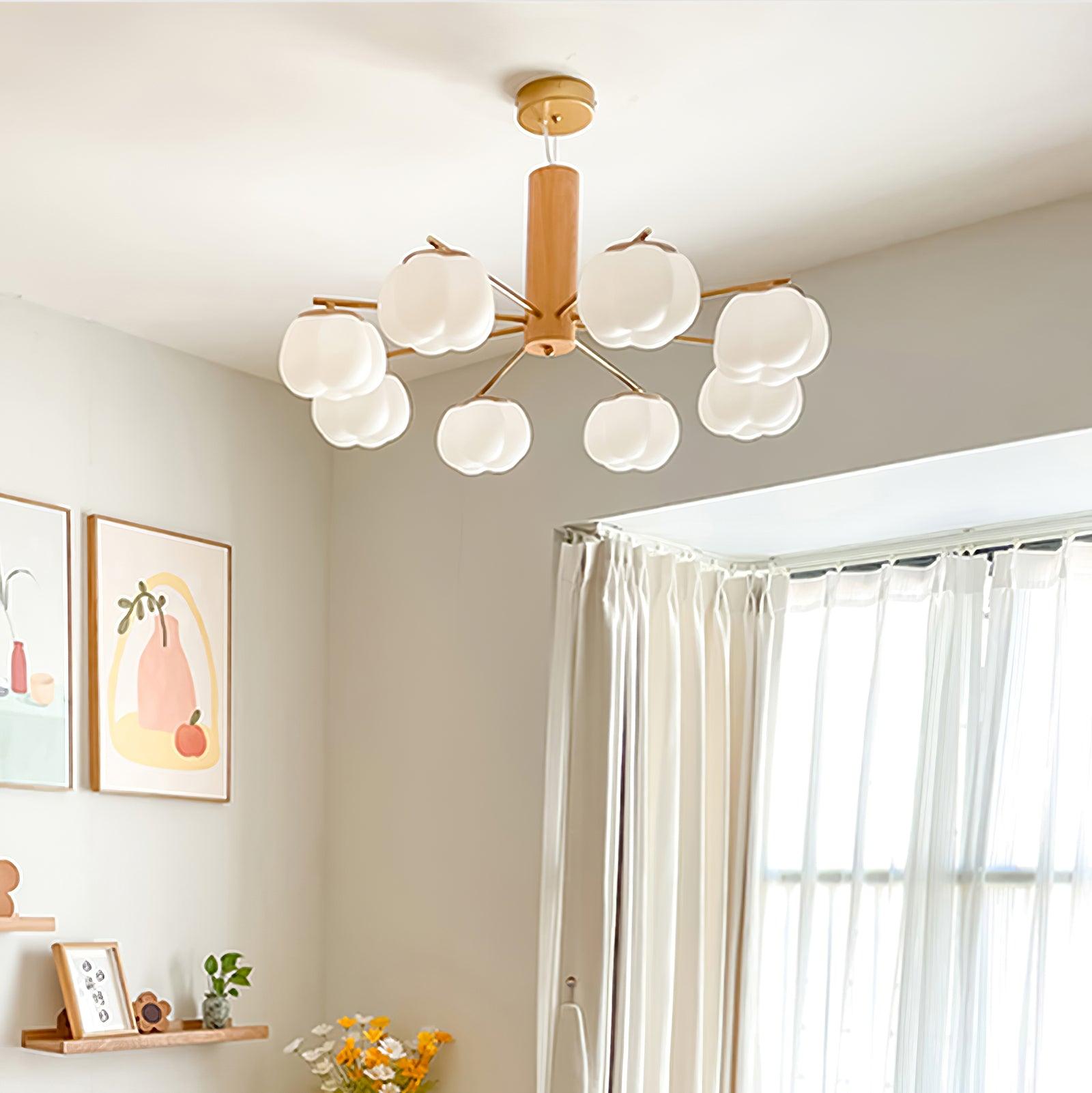 Cotton Balls Chandelier - Lumpaz