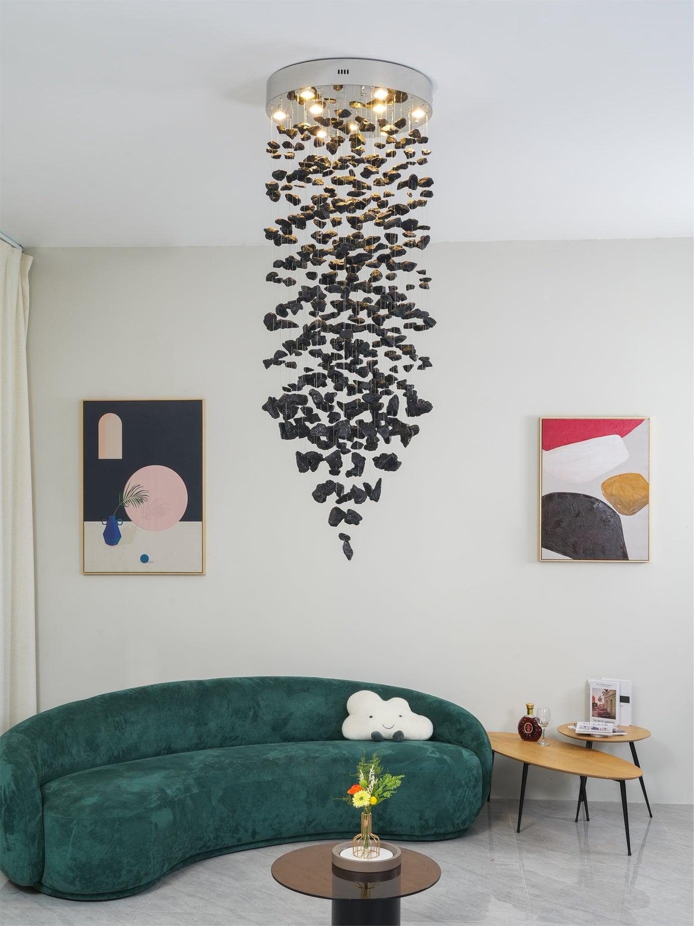 Charcoal Chandeliers M to R - Lumpaz