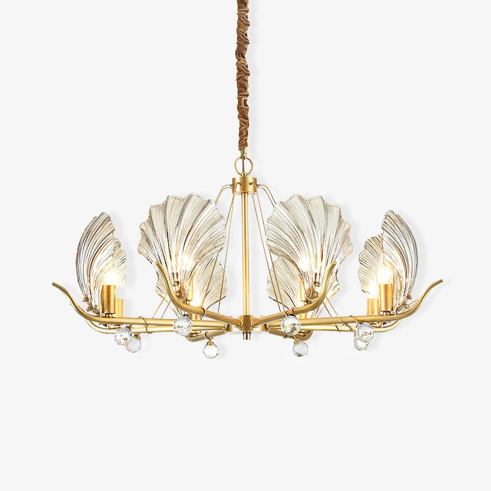 Shell Crystal Chandelier - Lumpaz