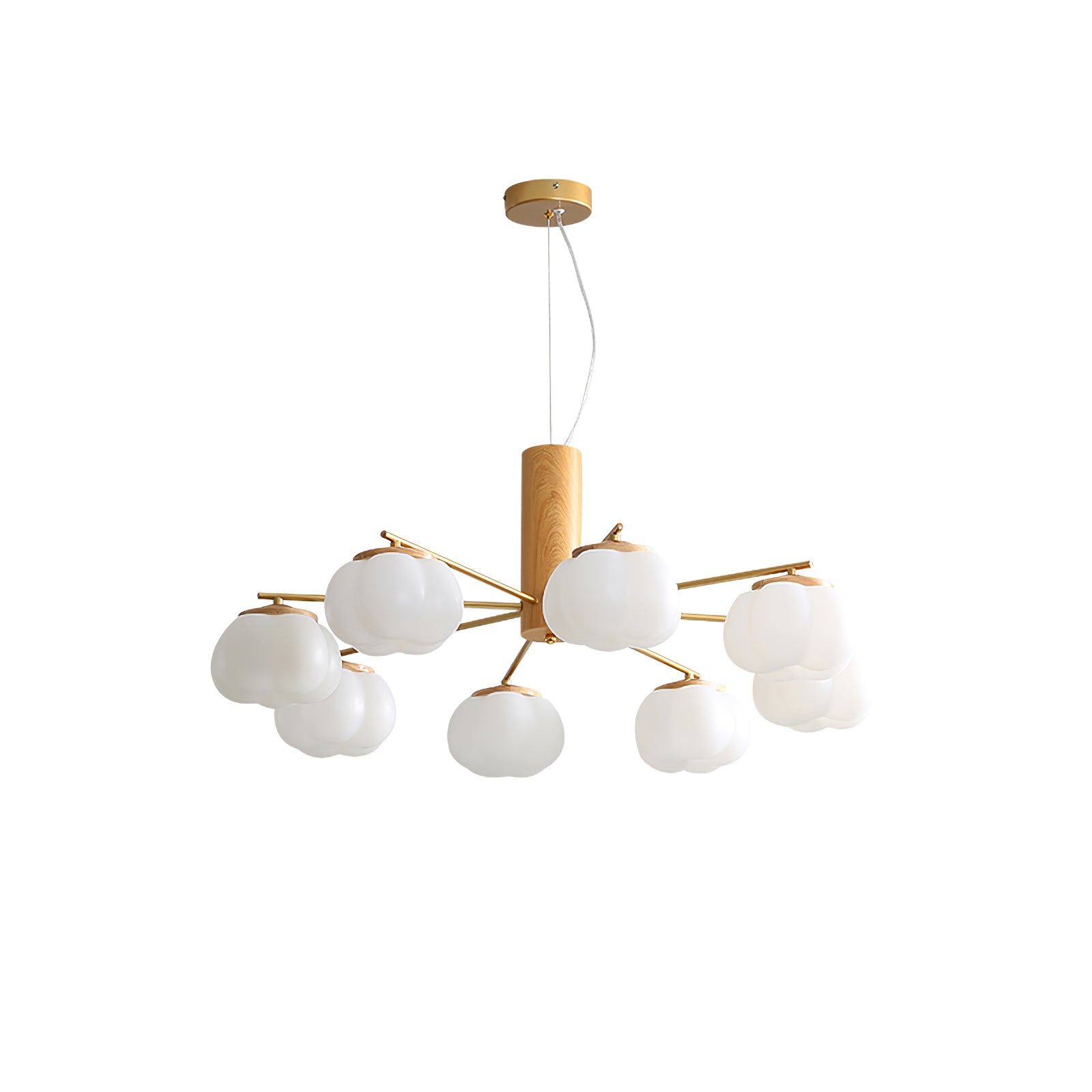 Cotton Balls Chandelier - Lumpaz