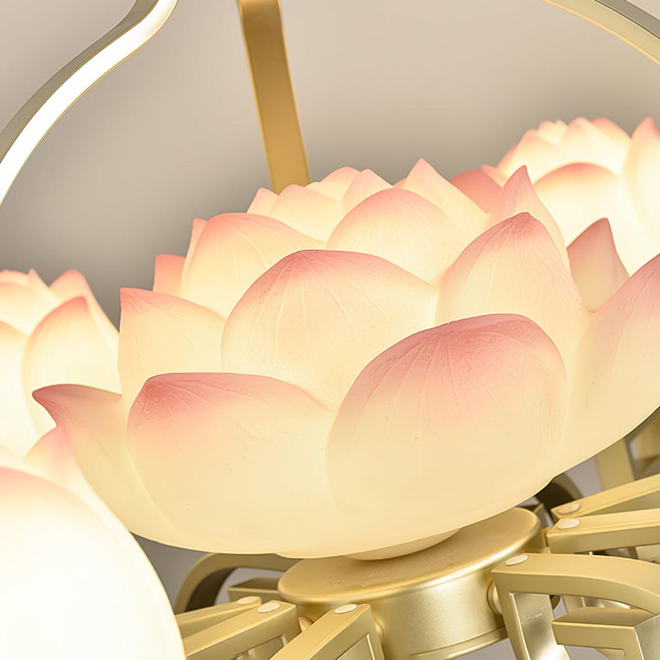 Lotus Bloom Chandelier - Lumpaz