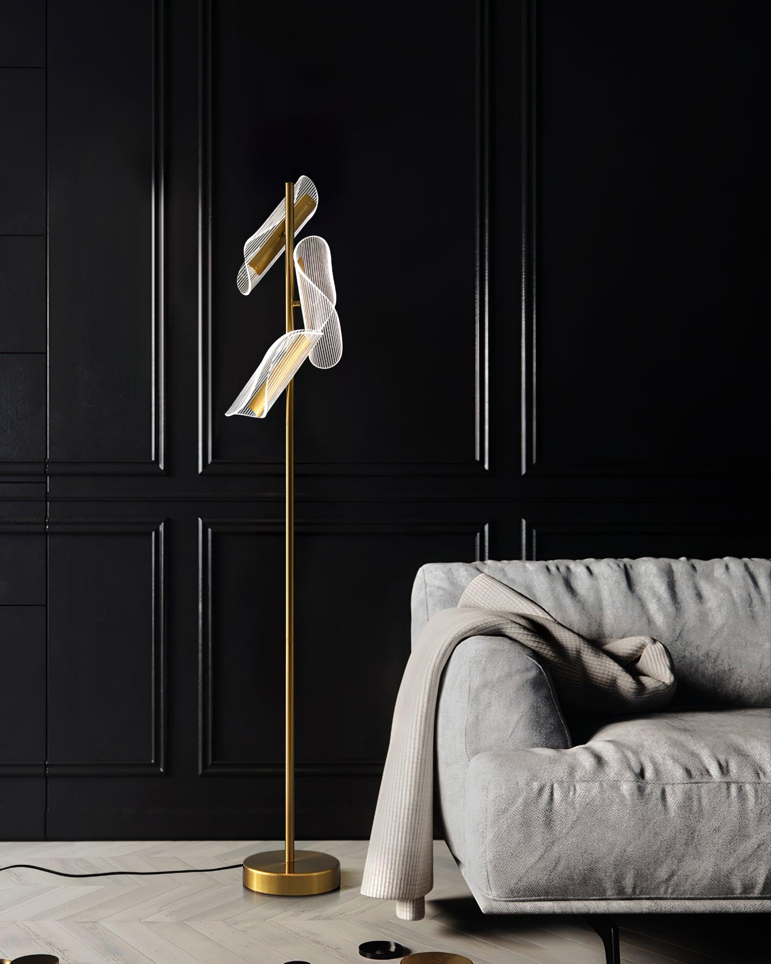 Flame Floor Lamp - Lumpaz
