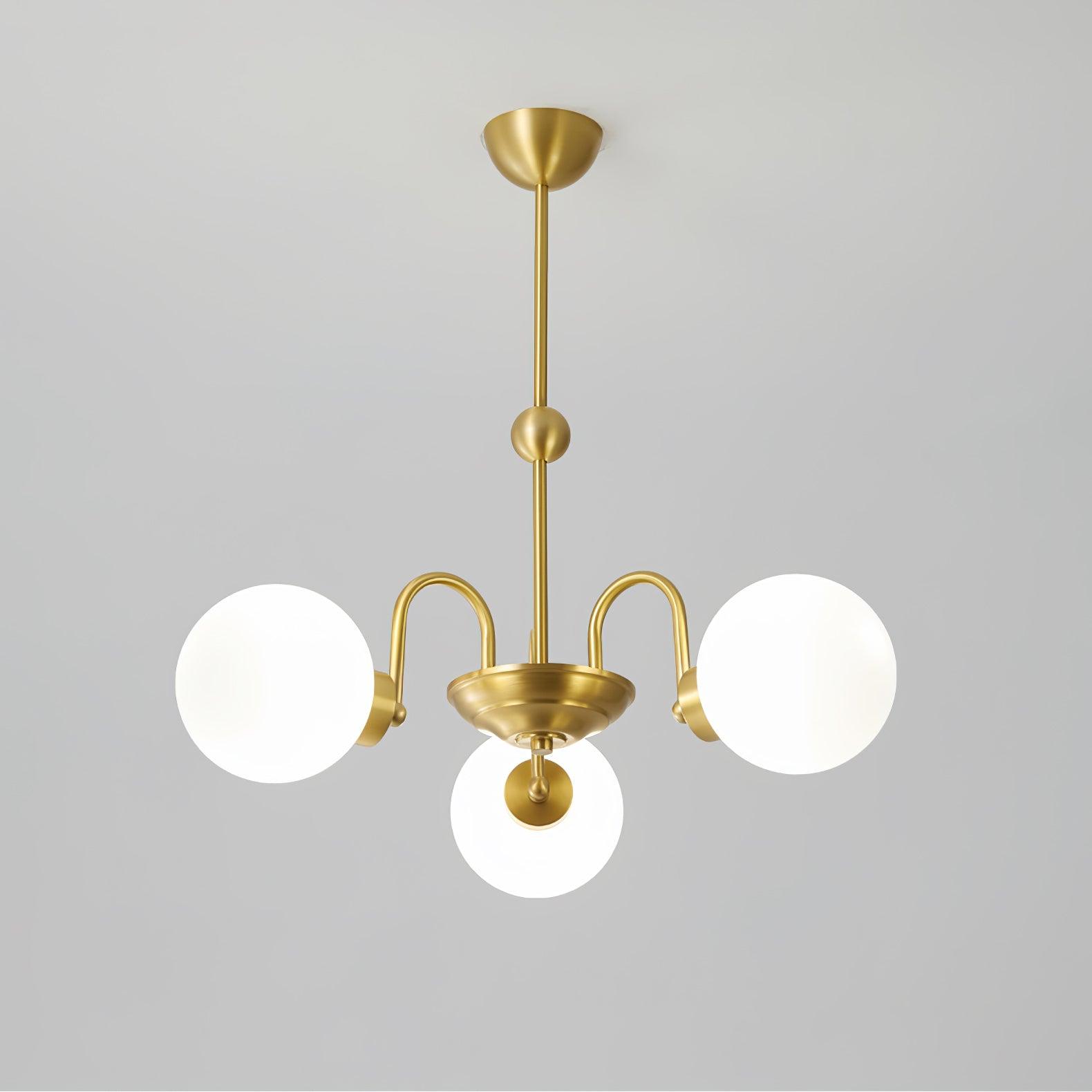 Yisu Brass Chandelier - Lumpaz