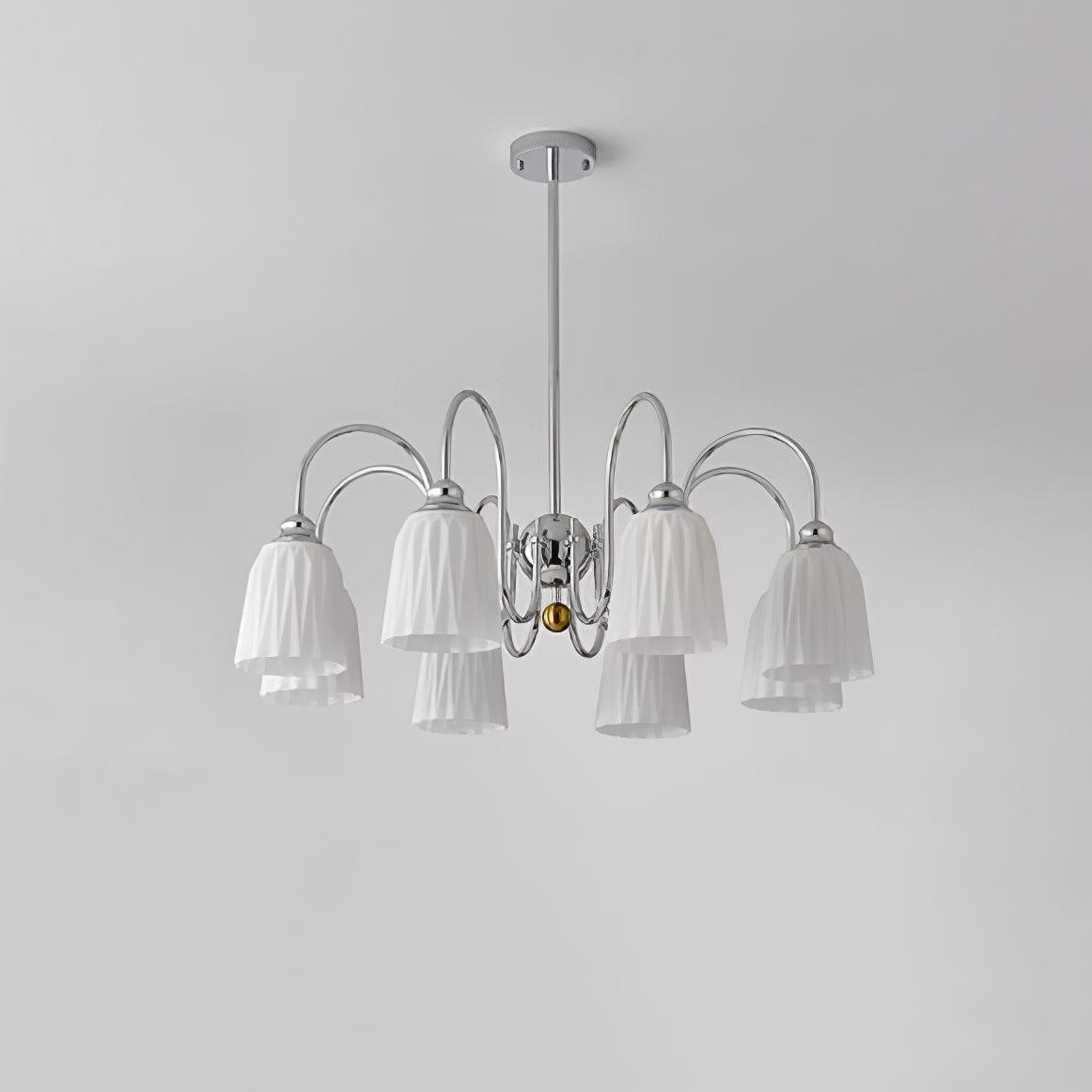 Bauhaus Pleated Chandelier - Lumpaz