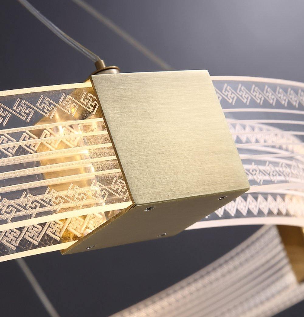 Parallel Ring LED Chandelier - Lumpaz