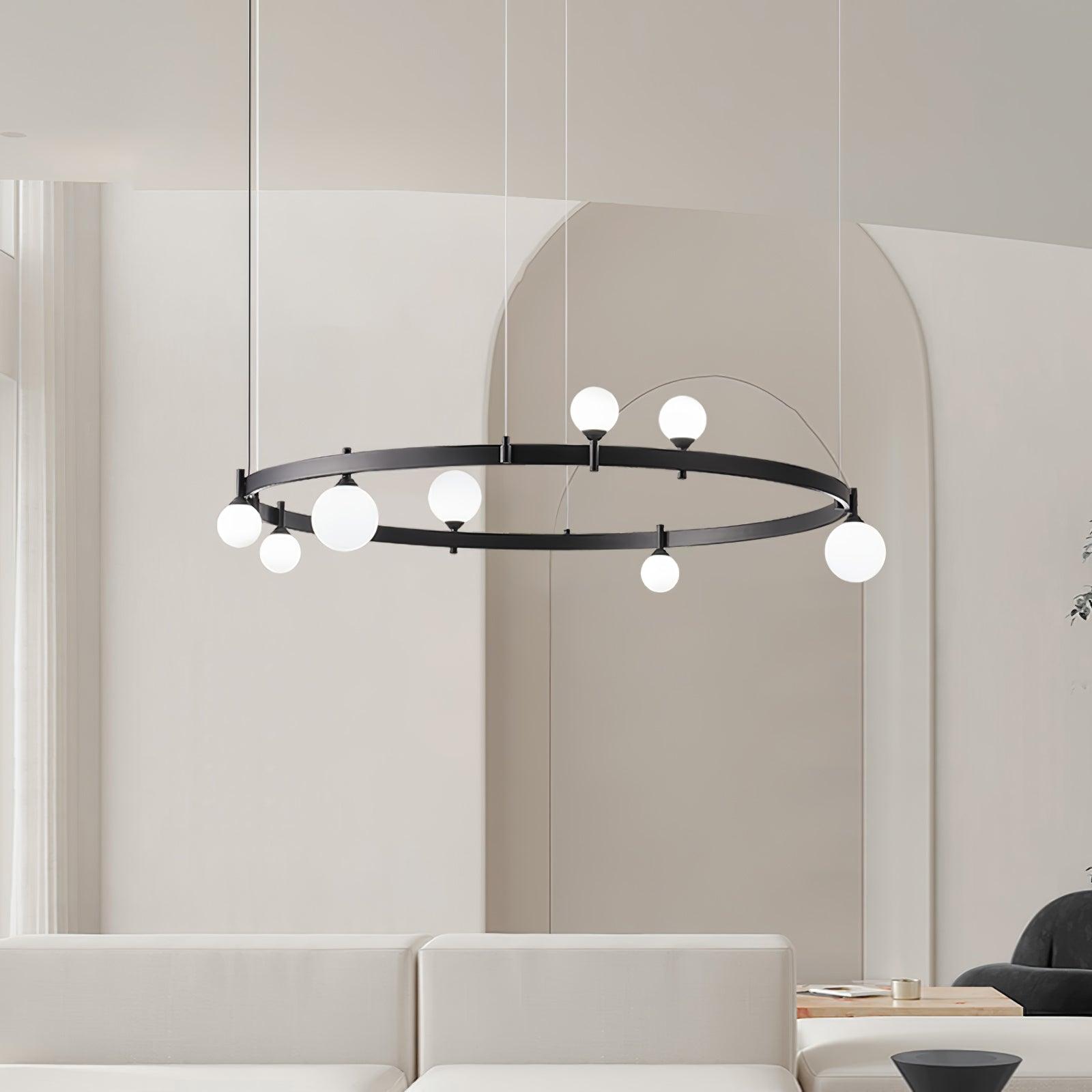 Pomi Round Chandelier - Lumpaz