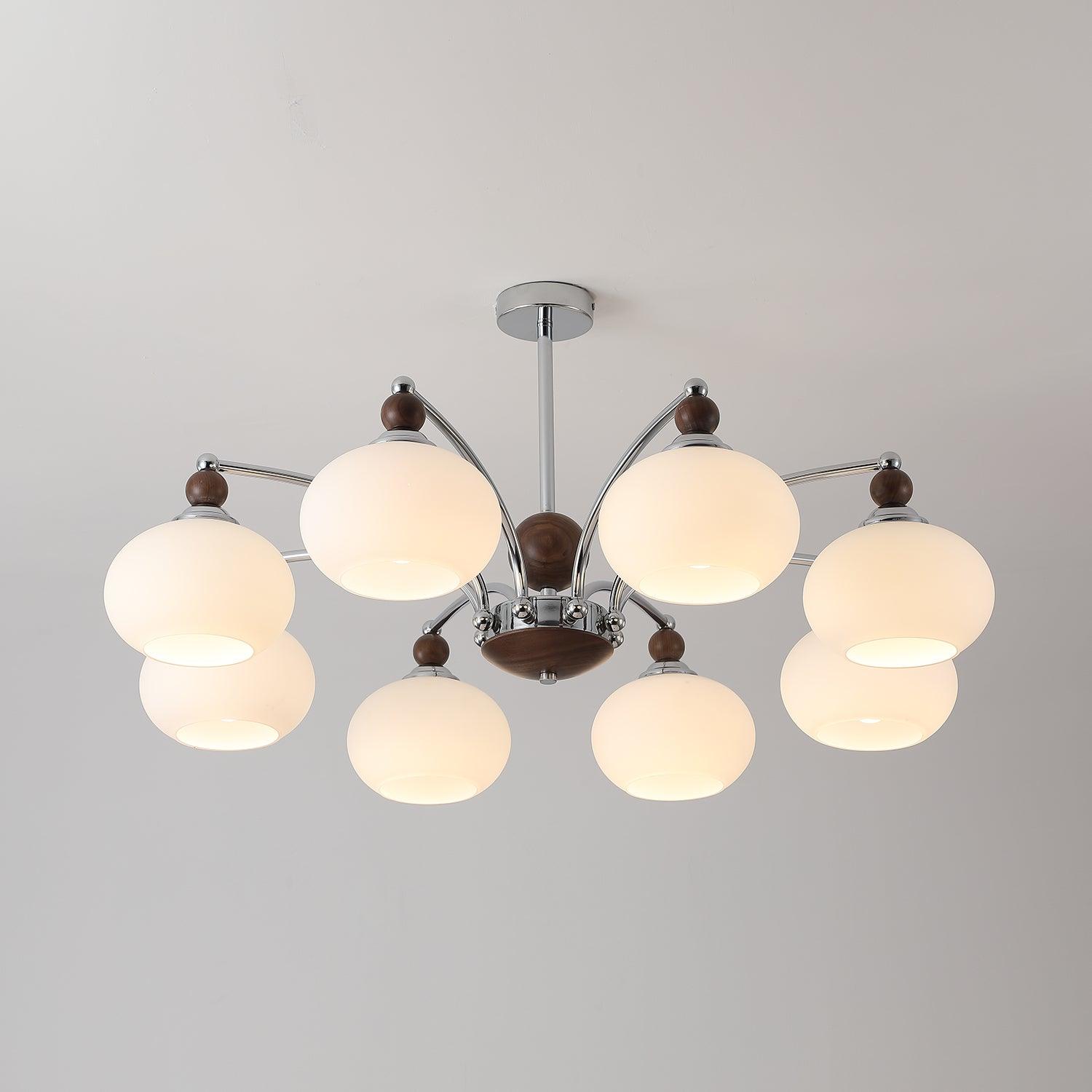Noir Larenta Chandelier - Lumpaz