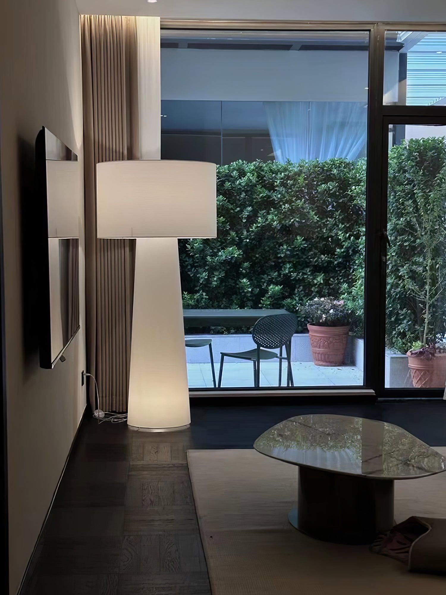 Column Fabric Floor Lamp - Lumpaz