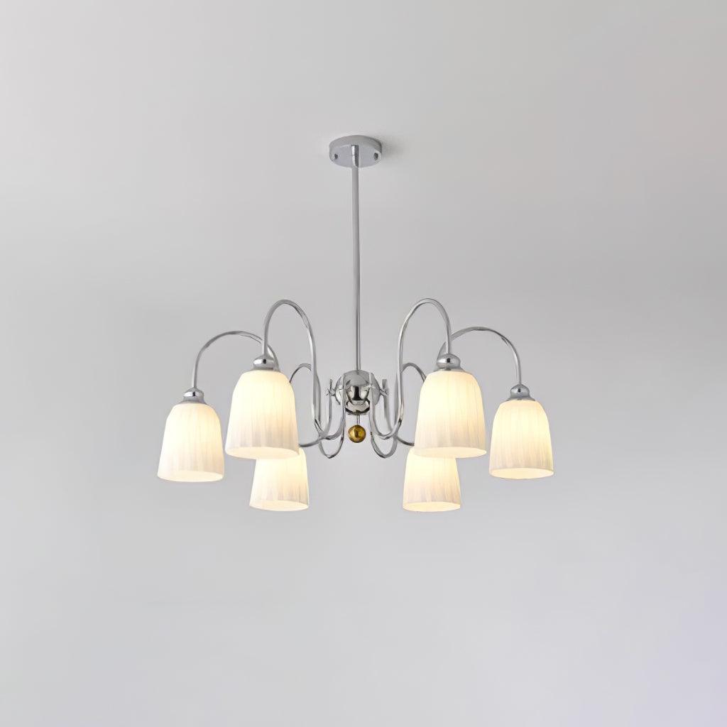 Bauhaus Pleated Chandelier - Lumpaz