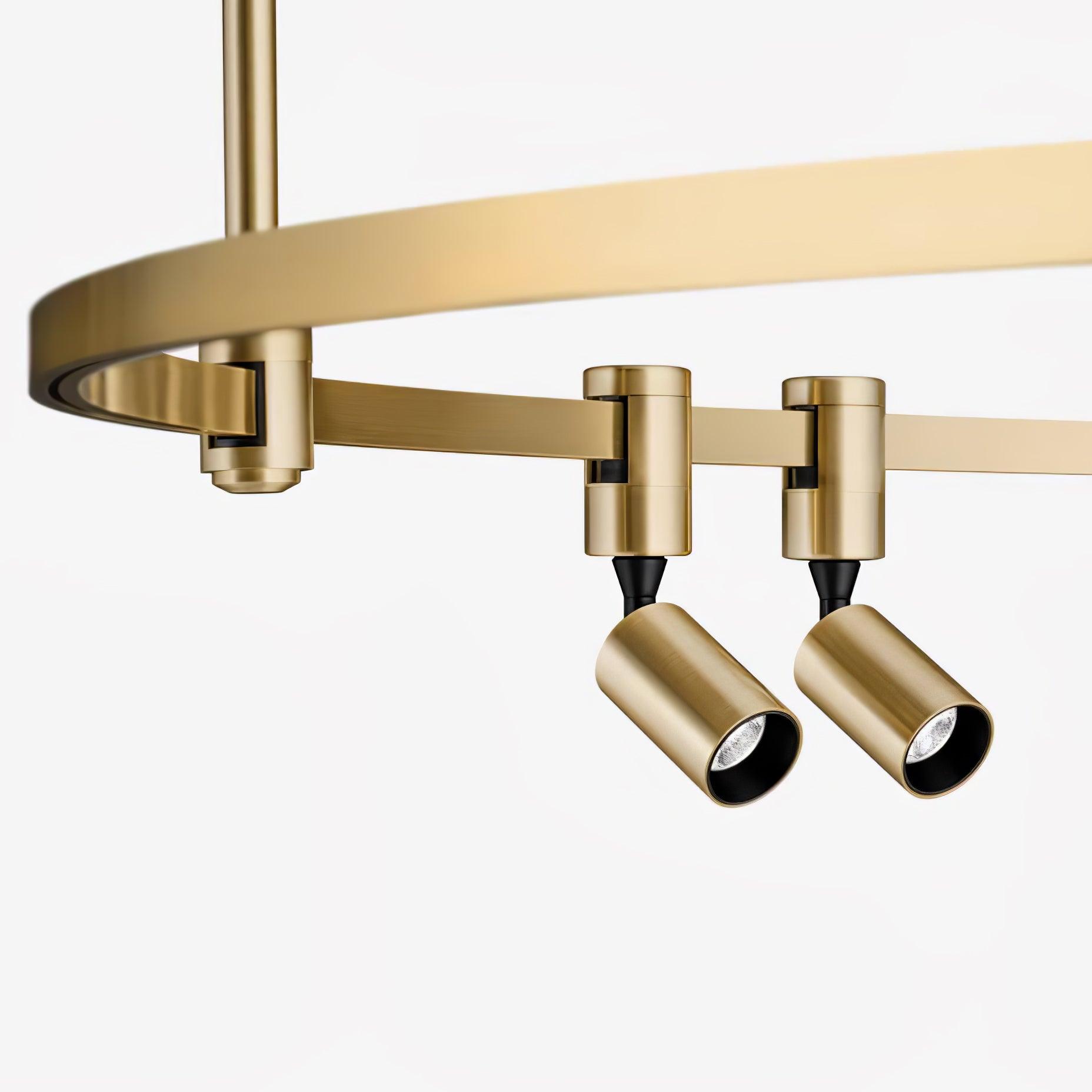 Auroom Round Chandelier - Lumpaz