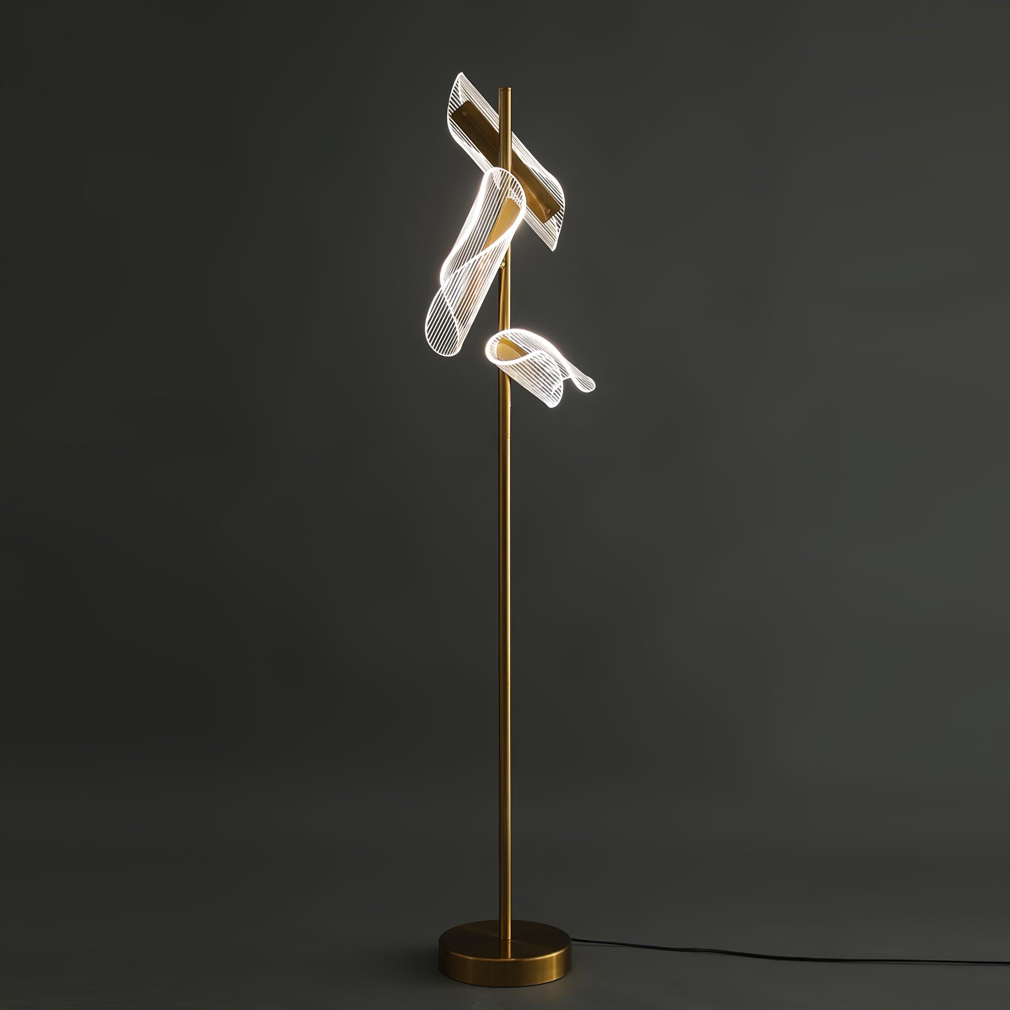 Flame Floor Lamp - Lumpaz