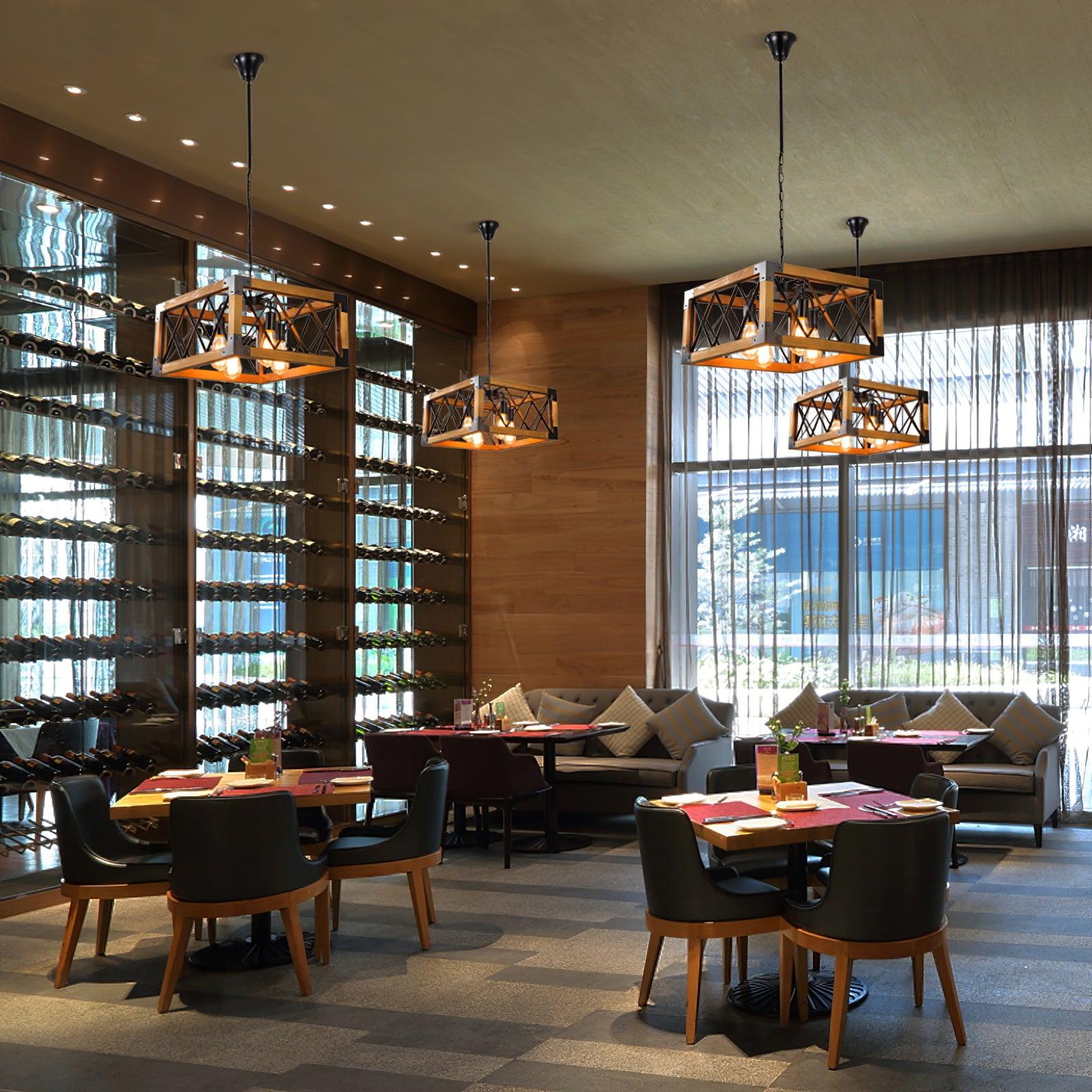 Kitchen Island Rectangle Chandelier - Lumpaz