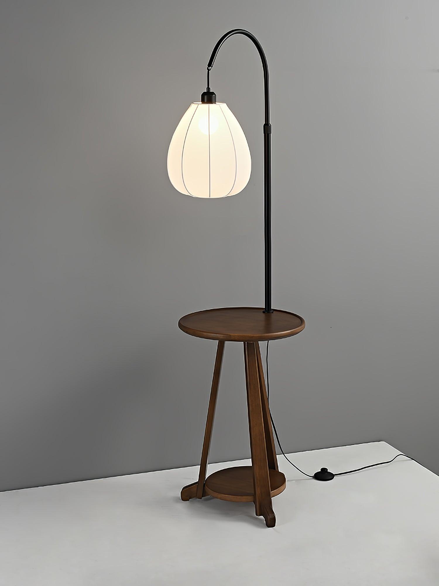 Arc Side Table Floor Lamp - Lumpaz