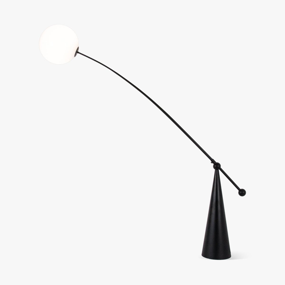 Opal Arc Floor Lamp - Lumpaz