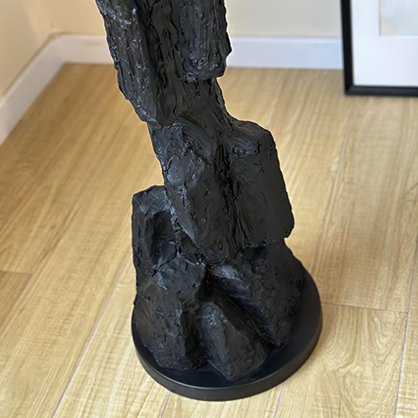 Charcoal Lava Floor Lamp - Lumpaz