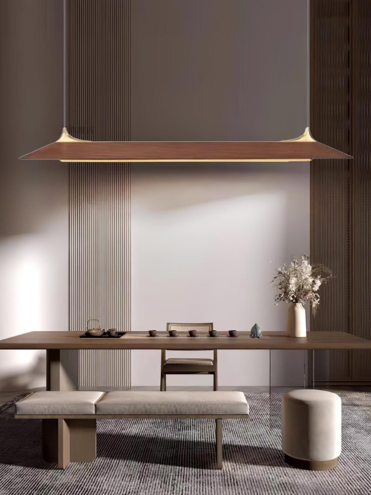 Mernoe Wooden Chandelier - Lumpaz