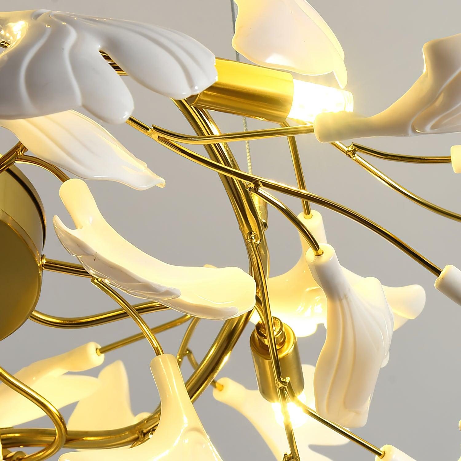 Gingko Chandelier D - Lumpaz