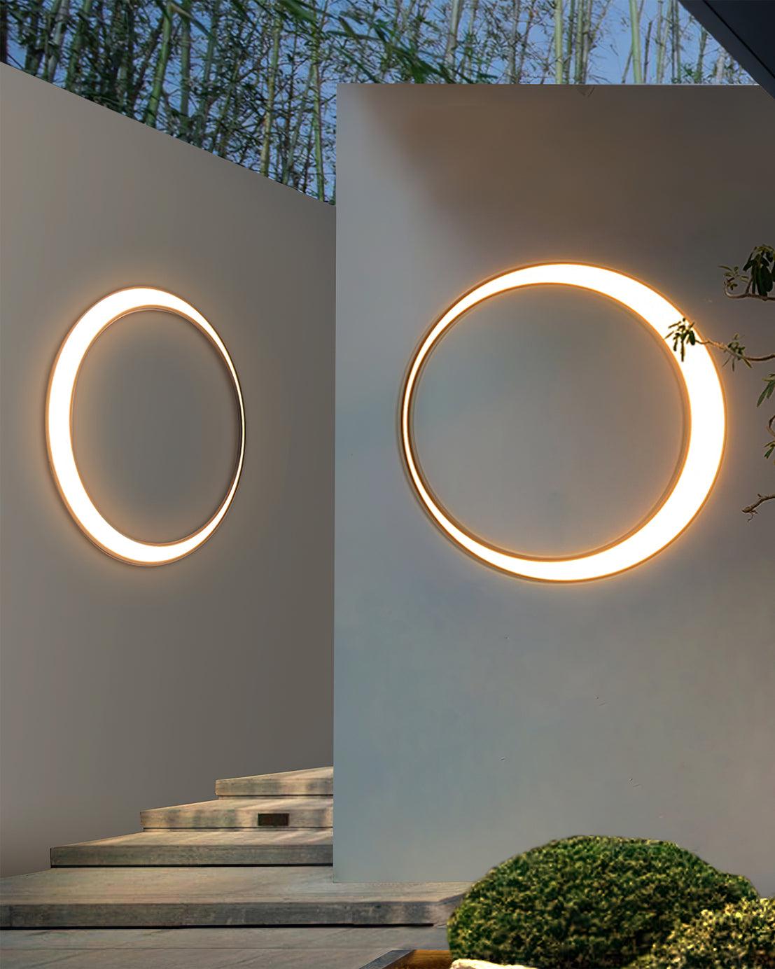 Moon Outdoor Wall Lamp - Lumpaz