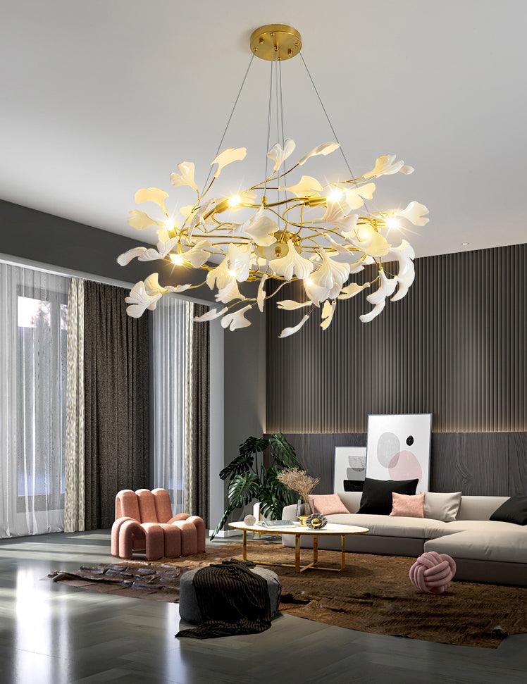Gingko Chandelier P - Lumpaz