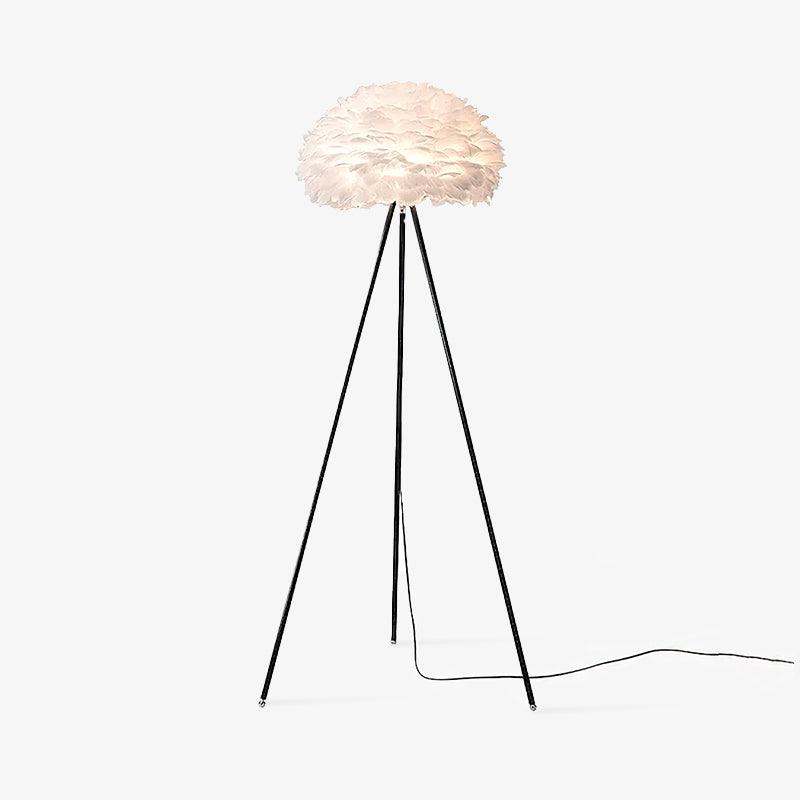 Eos Feather Floor Lamp - Lumpaz