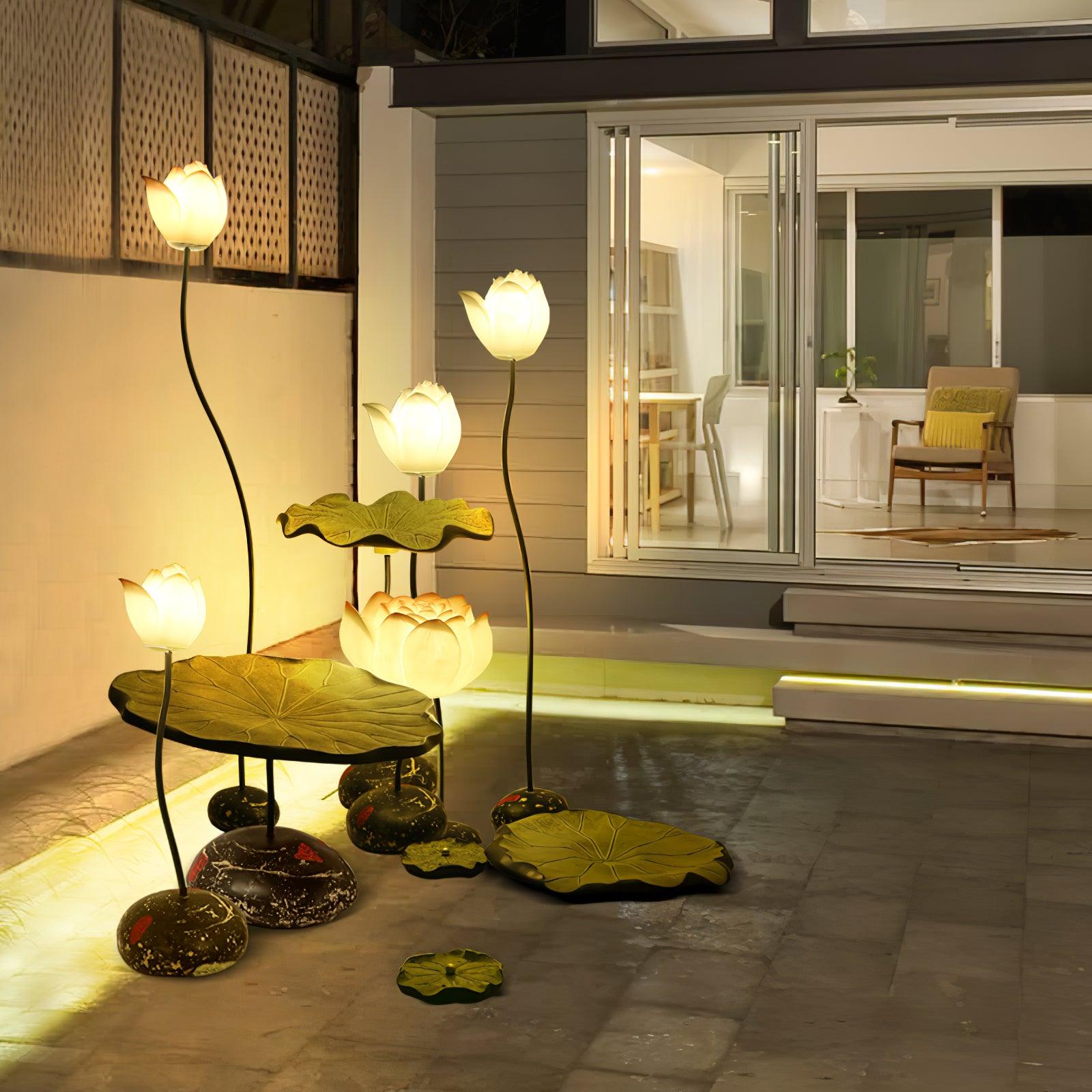 Lotus Floor Lamp - Lumpaz