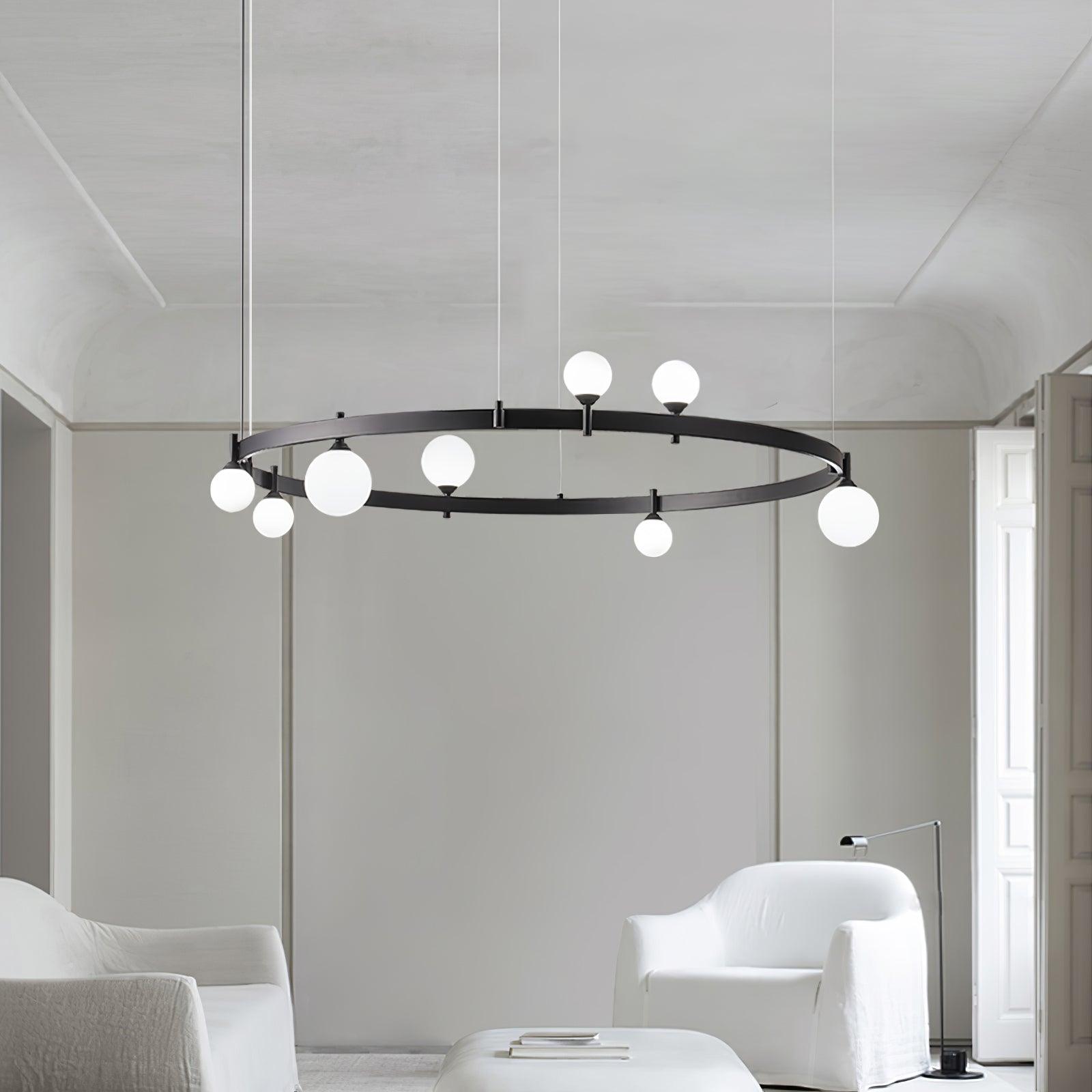 Pomi Round Chandelier - Lumpaz
