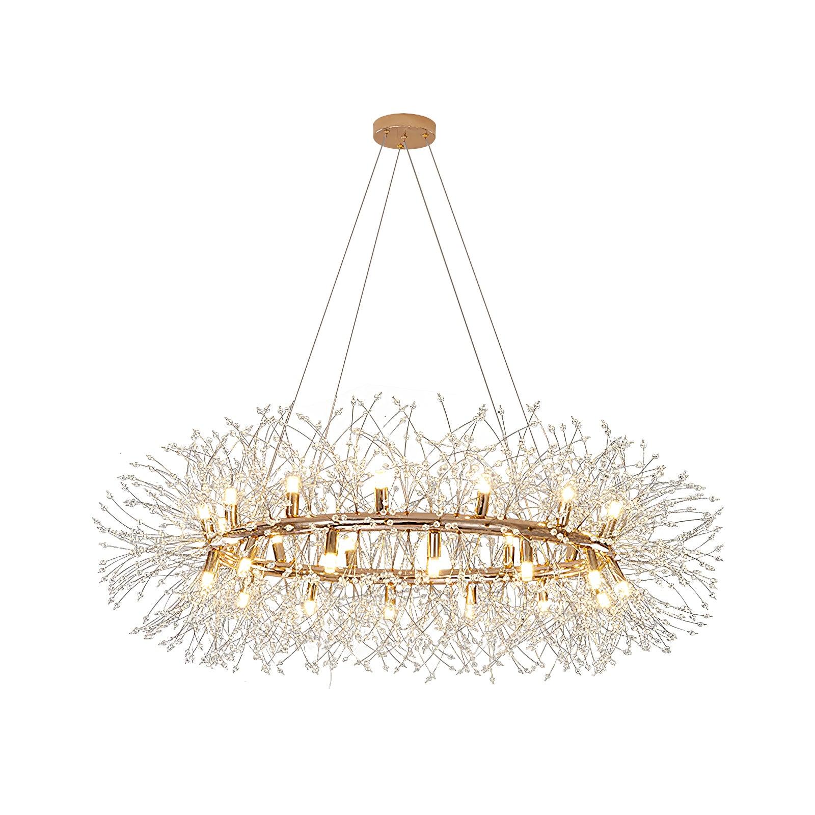 Dandelion Round Chandelier - Lumpaz