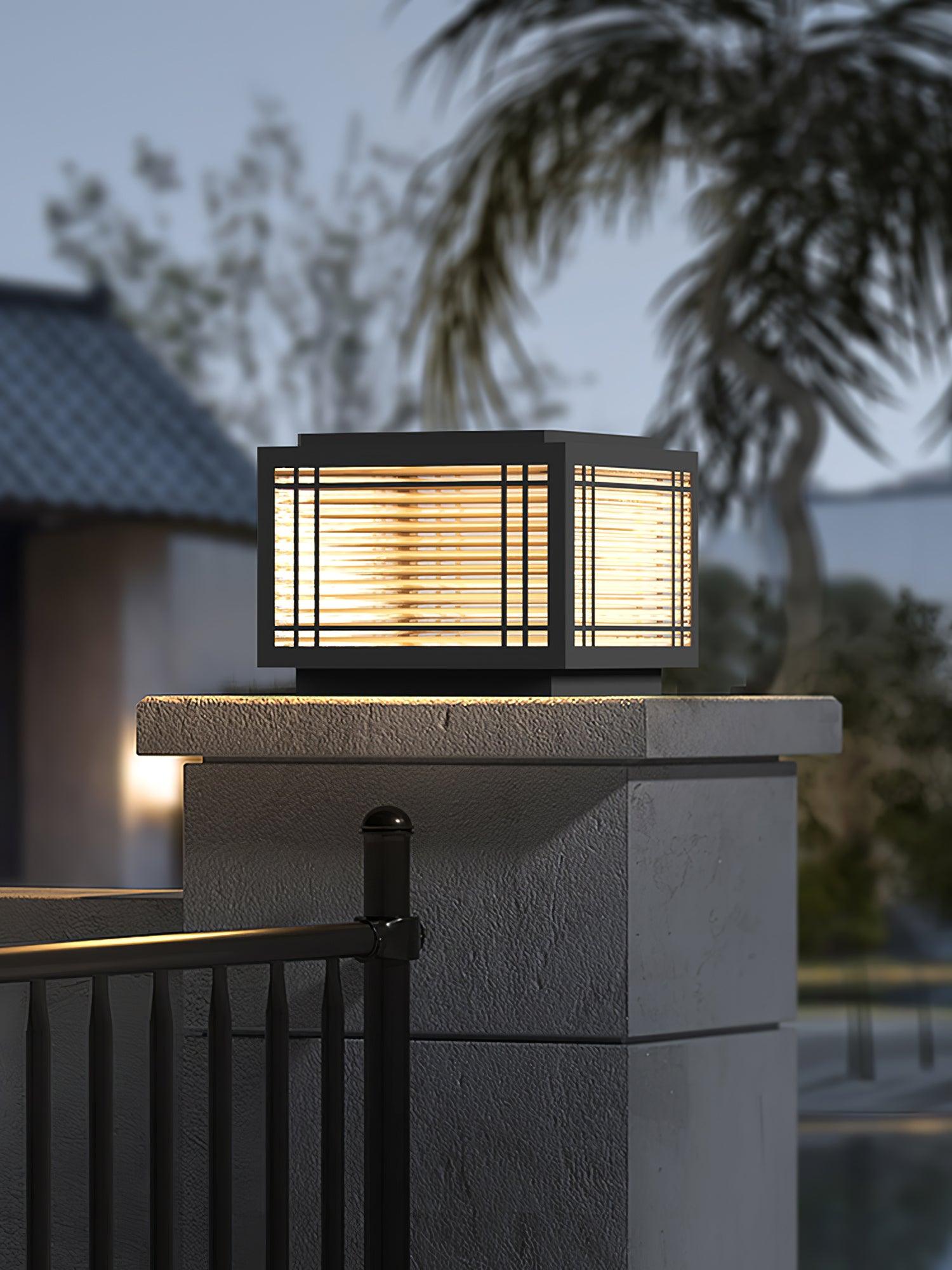 Deck Solar Outdoor Post Light - Lumpaz