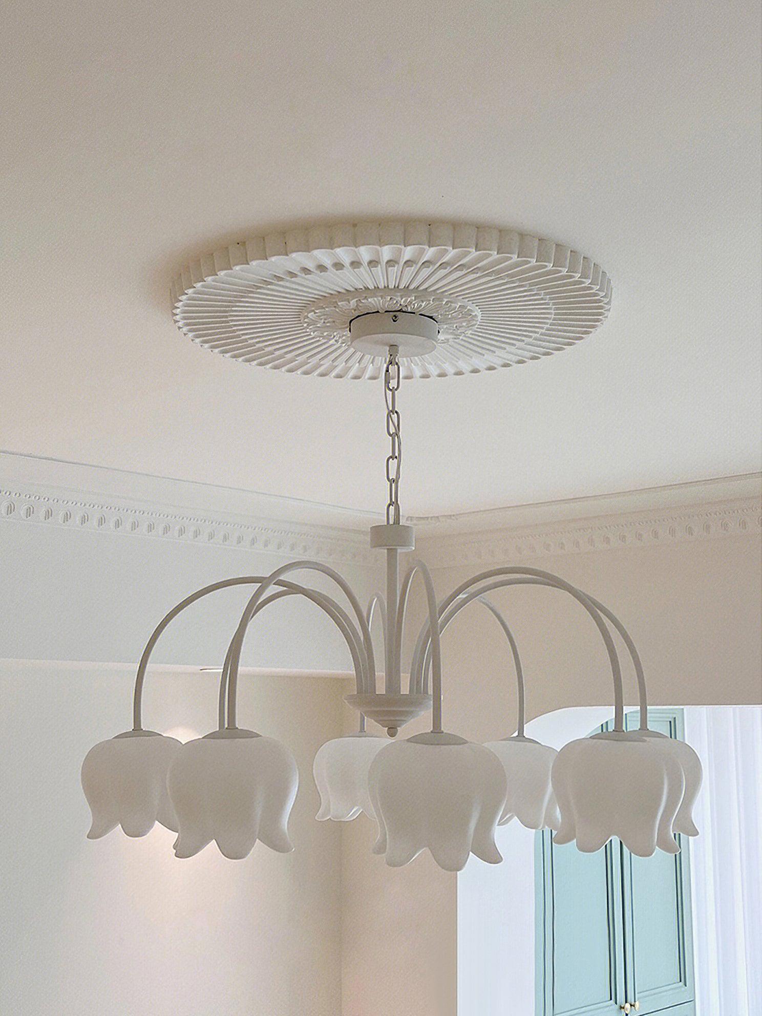 Curved Arm Bell Chandelier - Lumpaz