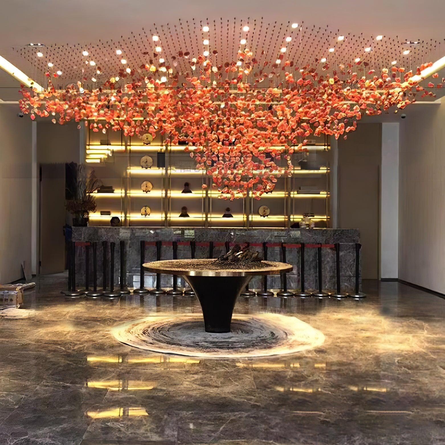 Multicolor Crystal Stone Chandelier - Lumpaz