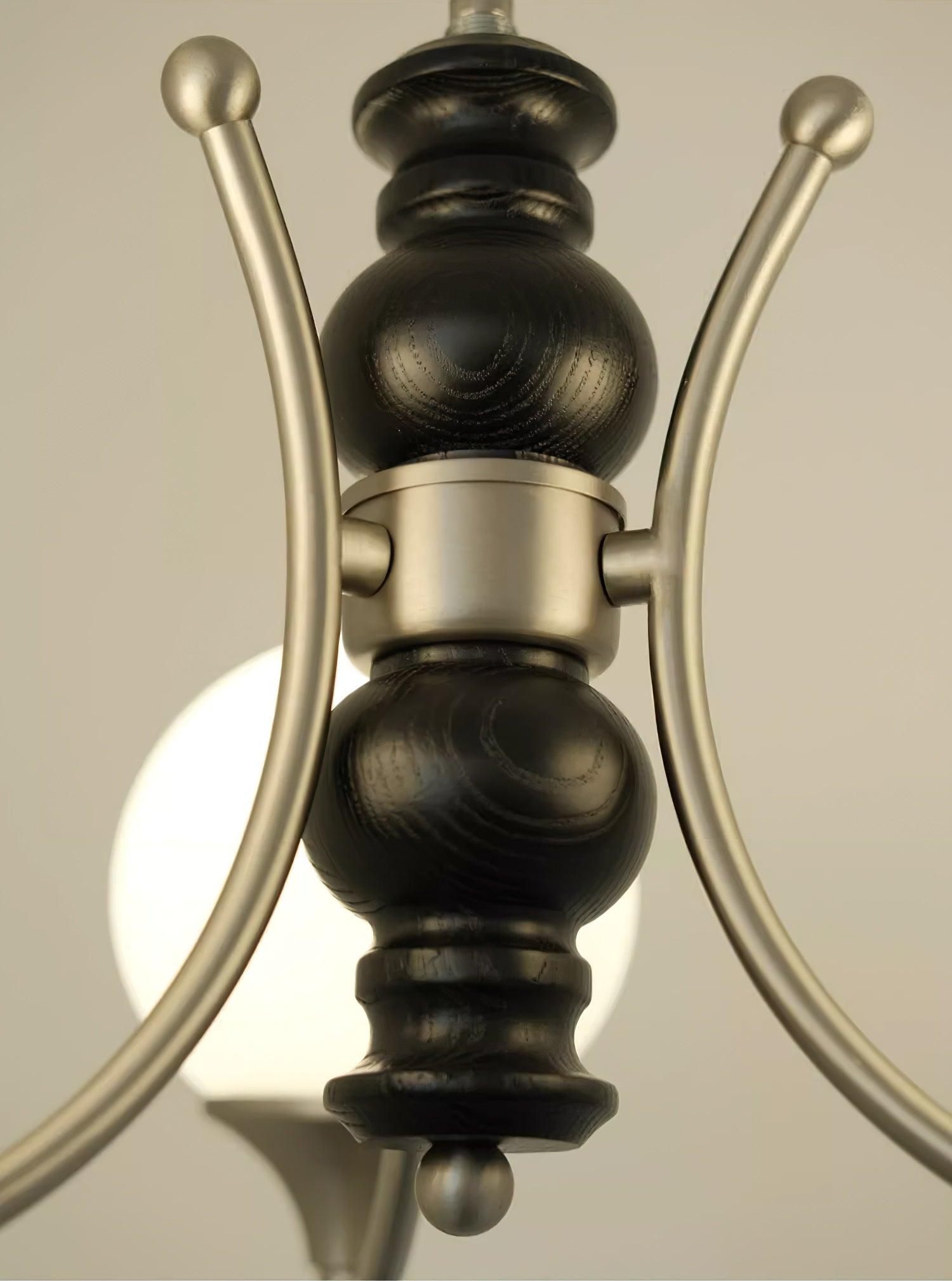 Tina Wooden Chandelier - Lumpaz