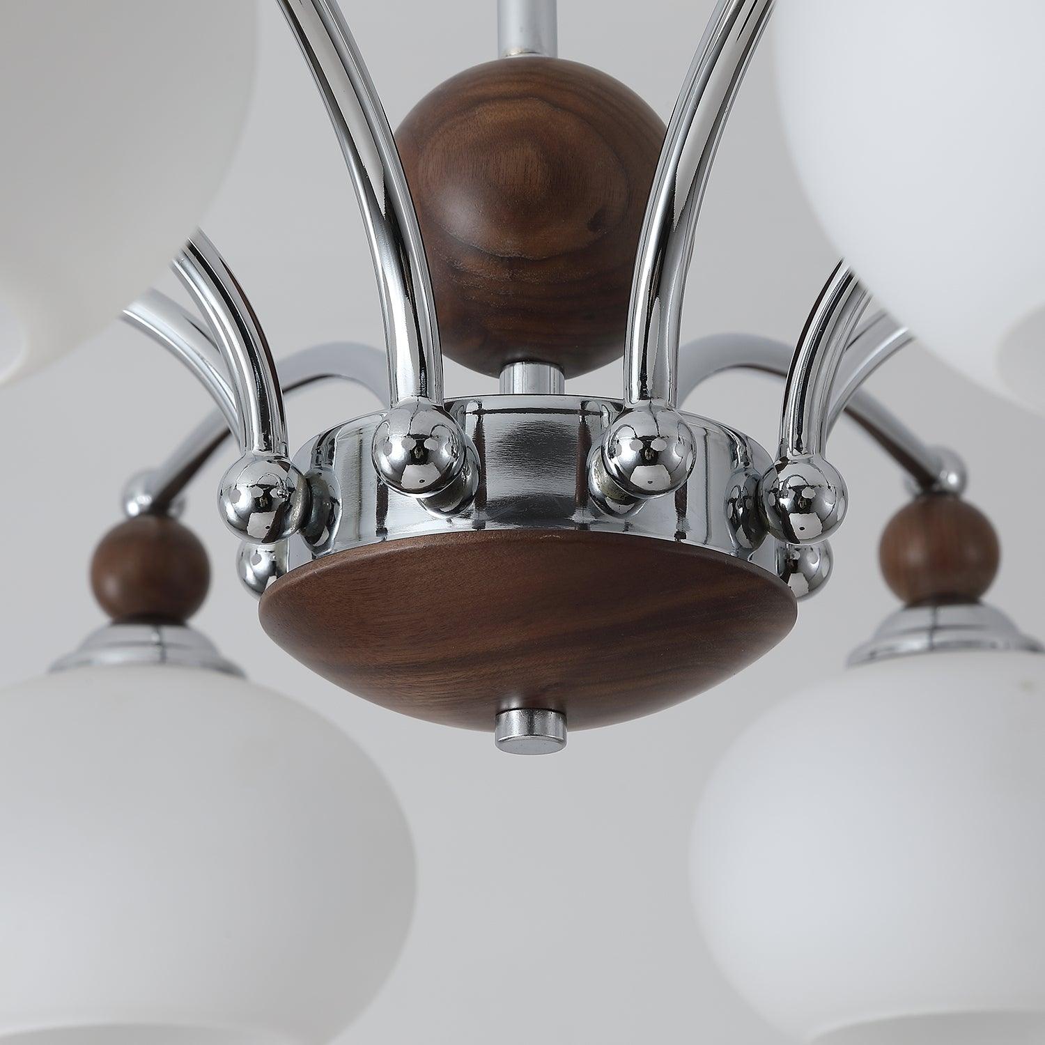 Noir Larenta Chandelier - Lumpaz