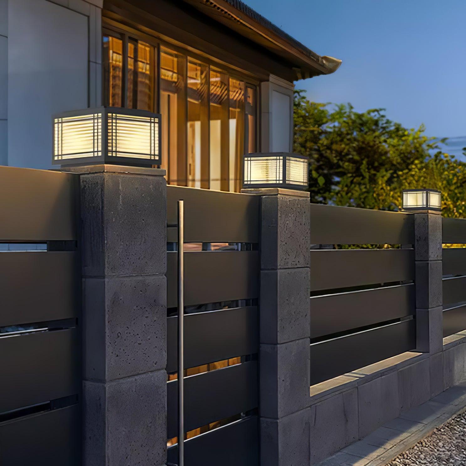 Deck Solar Outdoor Post Light - Lumpaz