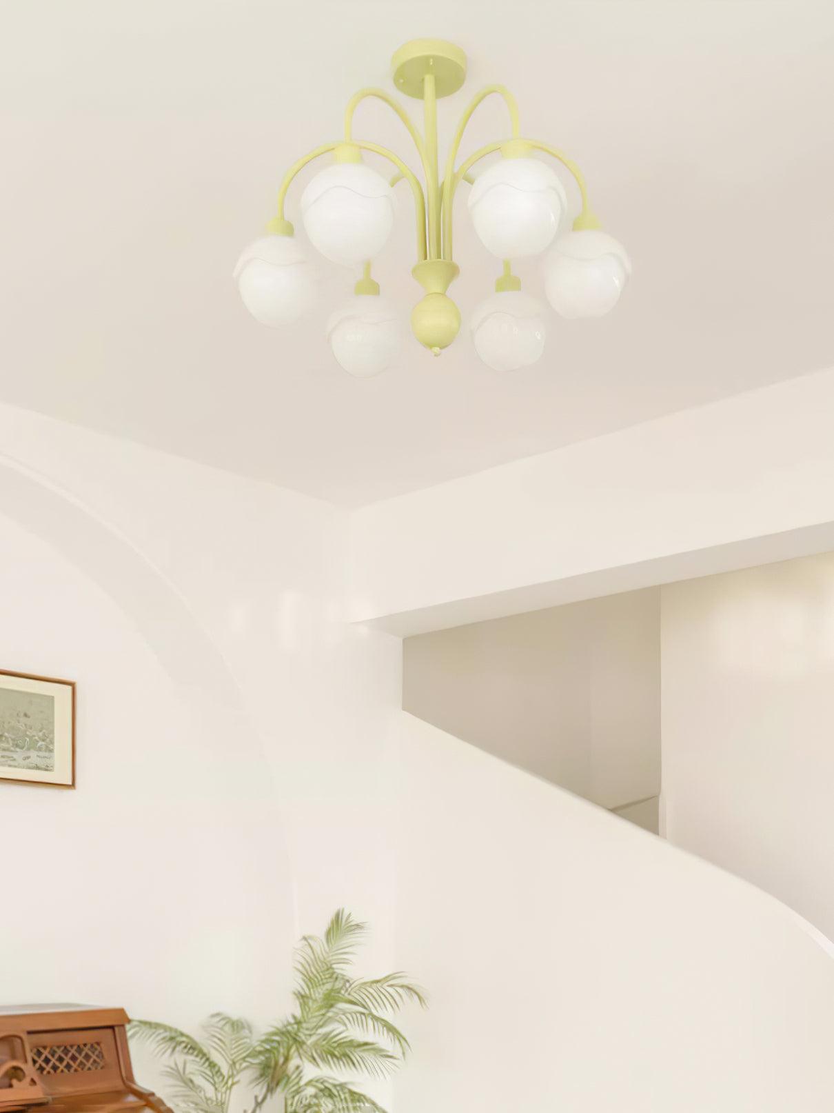 Creamy Lychee Matcha Chandelier - Lumpaz
