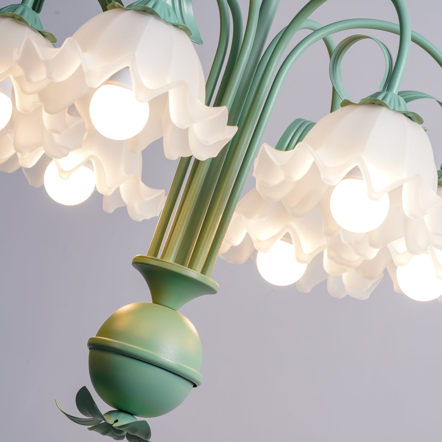 Bell Orchid Chandelier - Lumpaz